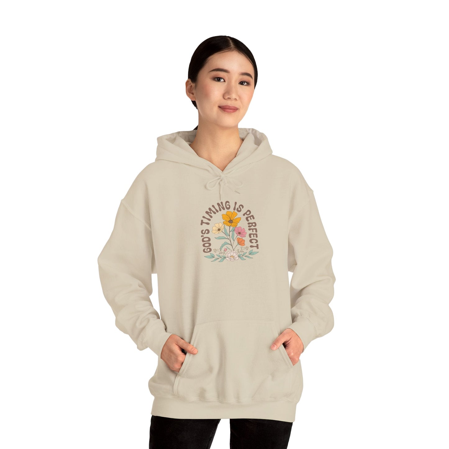Gods timing is perfect Hoodie - Hoodie - Nazareth Treasures