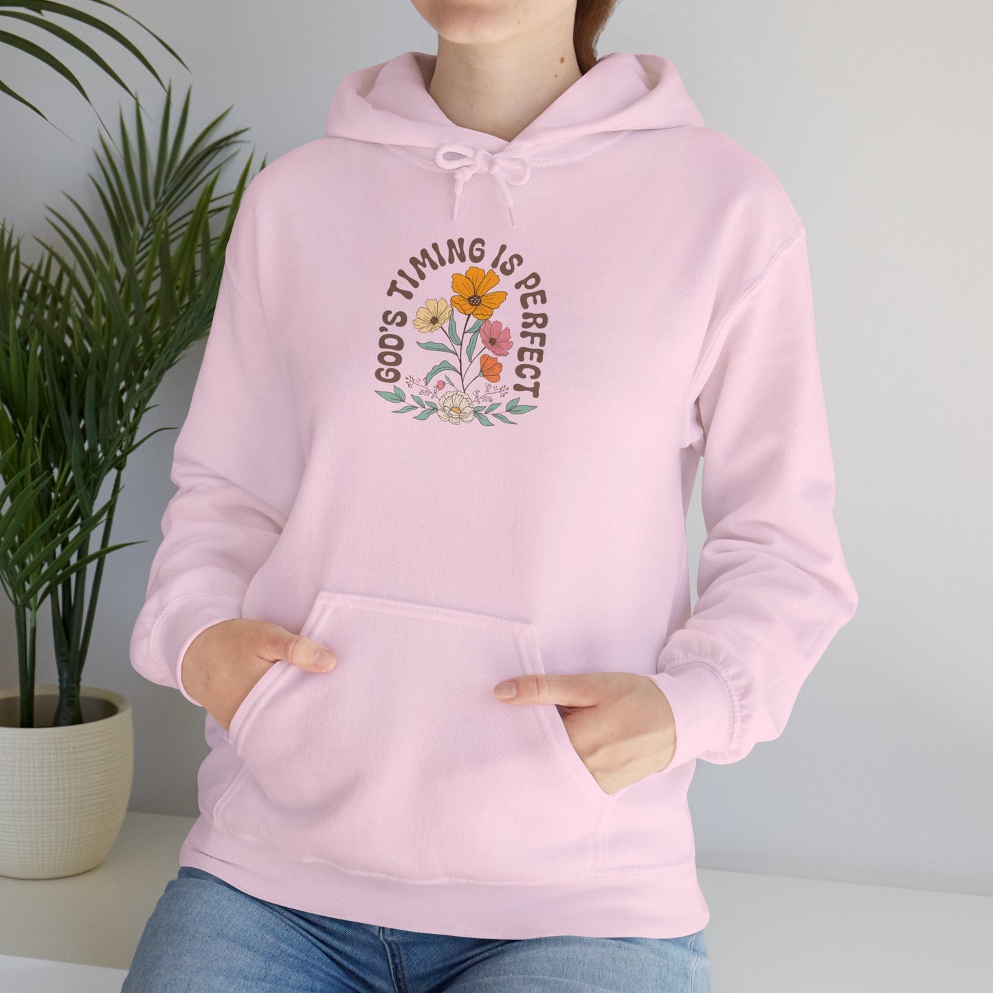 Gods timing is perfect Hoodie - Hoodie - Nazareth Treasures