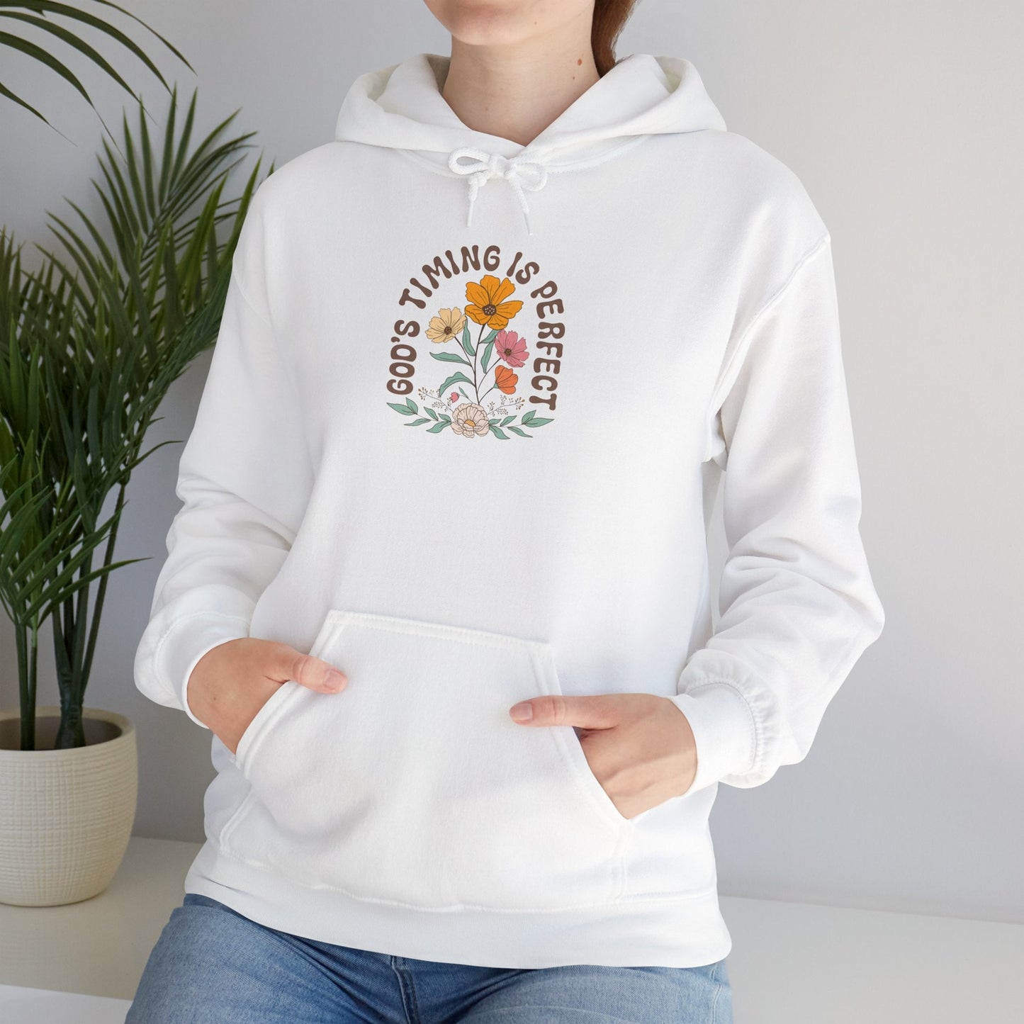 Gods timing is perfect Hoodie - Hoodie - Nazareth Treasures