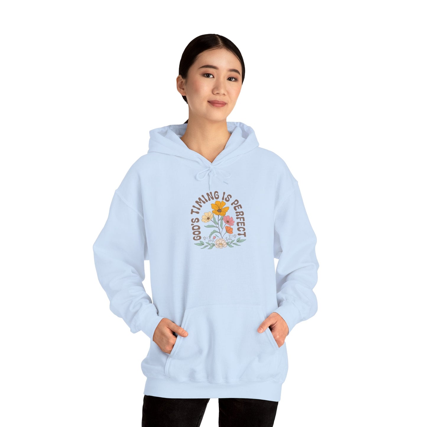 Gods timing is perfect Hoodie - Hoodie - Nazareth Treasures
