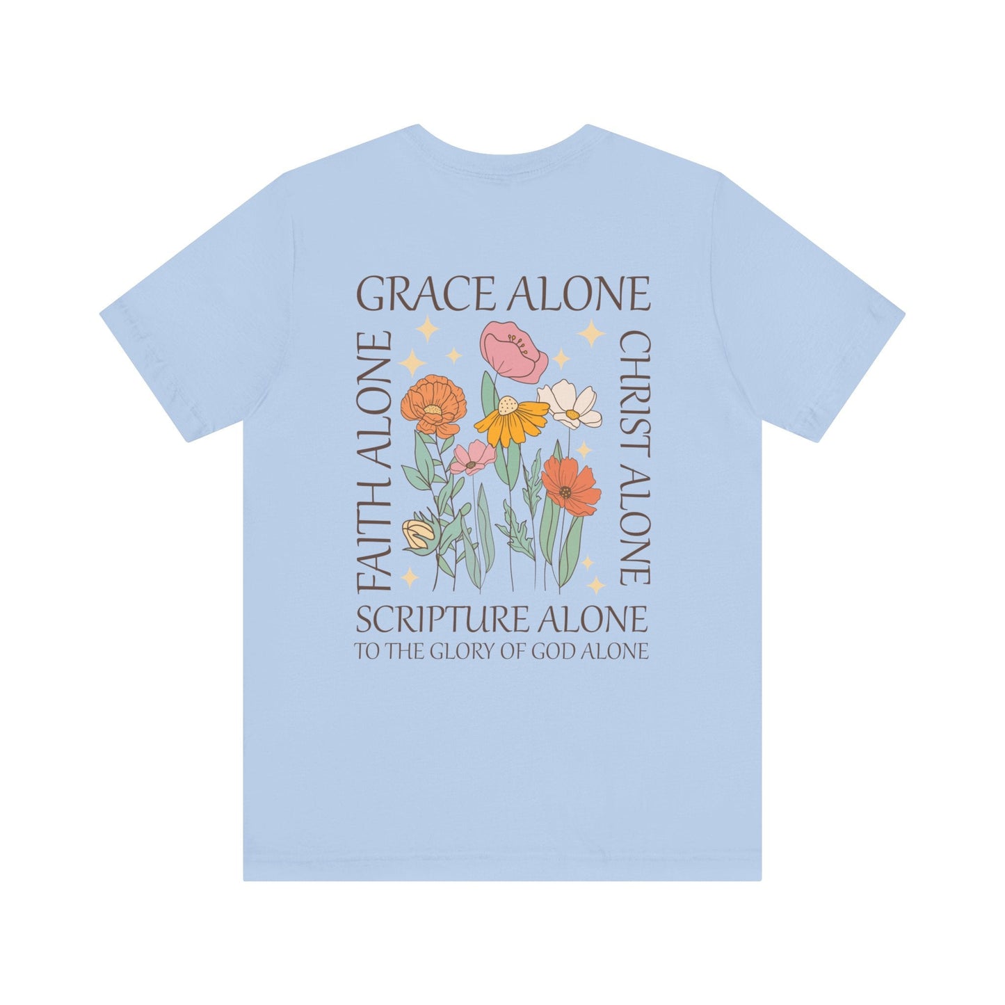 Grace Alone Tote T-shirt - T-Shirt - Nazareth Treasures