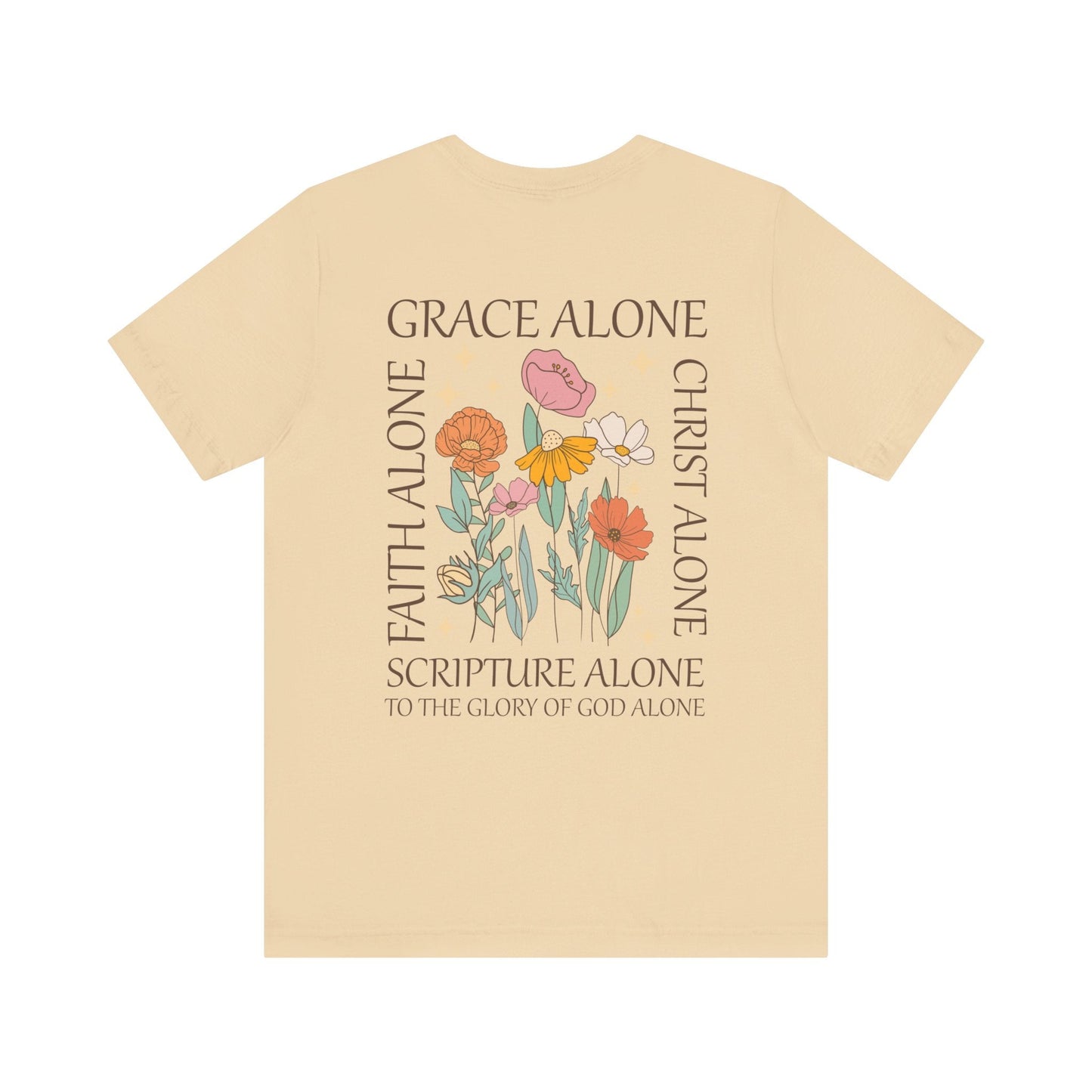 Grace Alone Tote T-shirt - T-Shirt - Nazareth Treasures