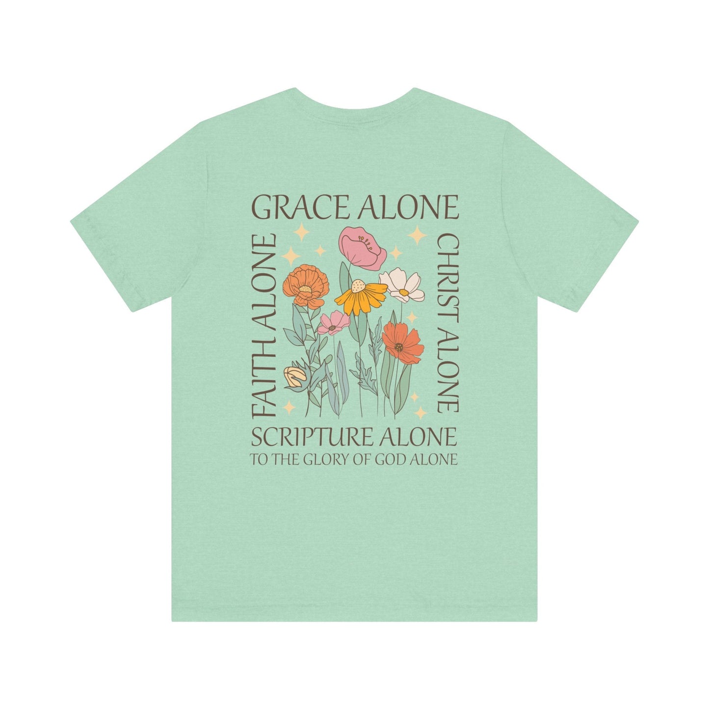 Grace Alone Tote T-shirt - T-Shirt - Nazareth Treasures