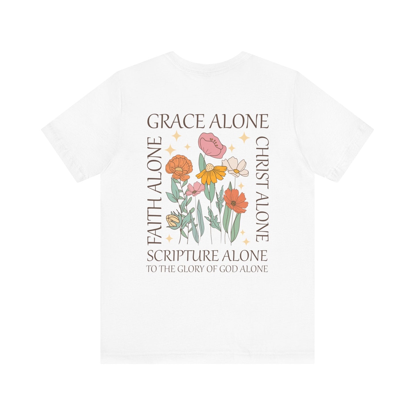 Grace Alone Tote T-shirt - T-Shirt - Nazareth Treasures