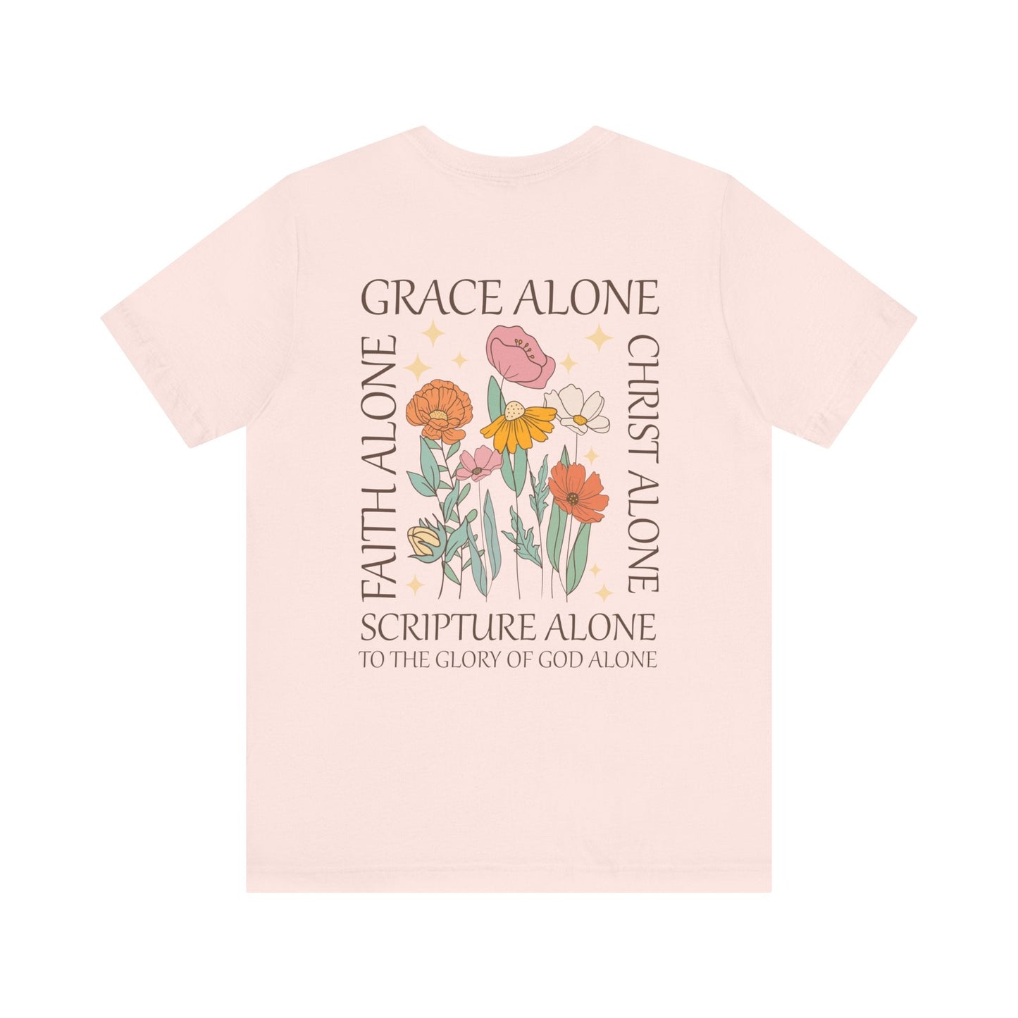 Grace Alone Tote T-shirt - T-Shirt - Nazareth Treasures
