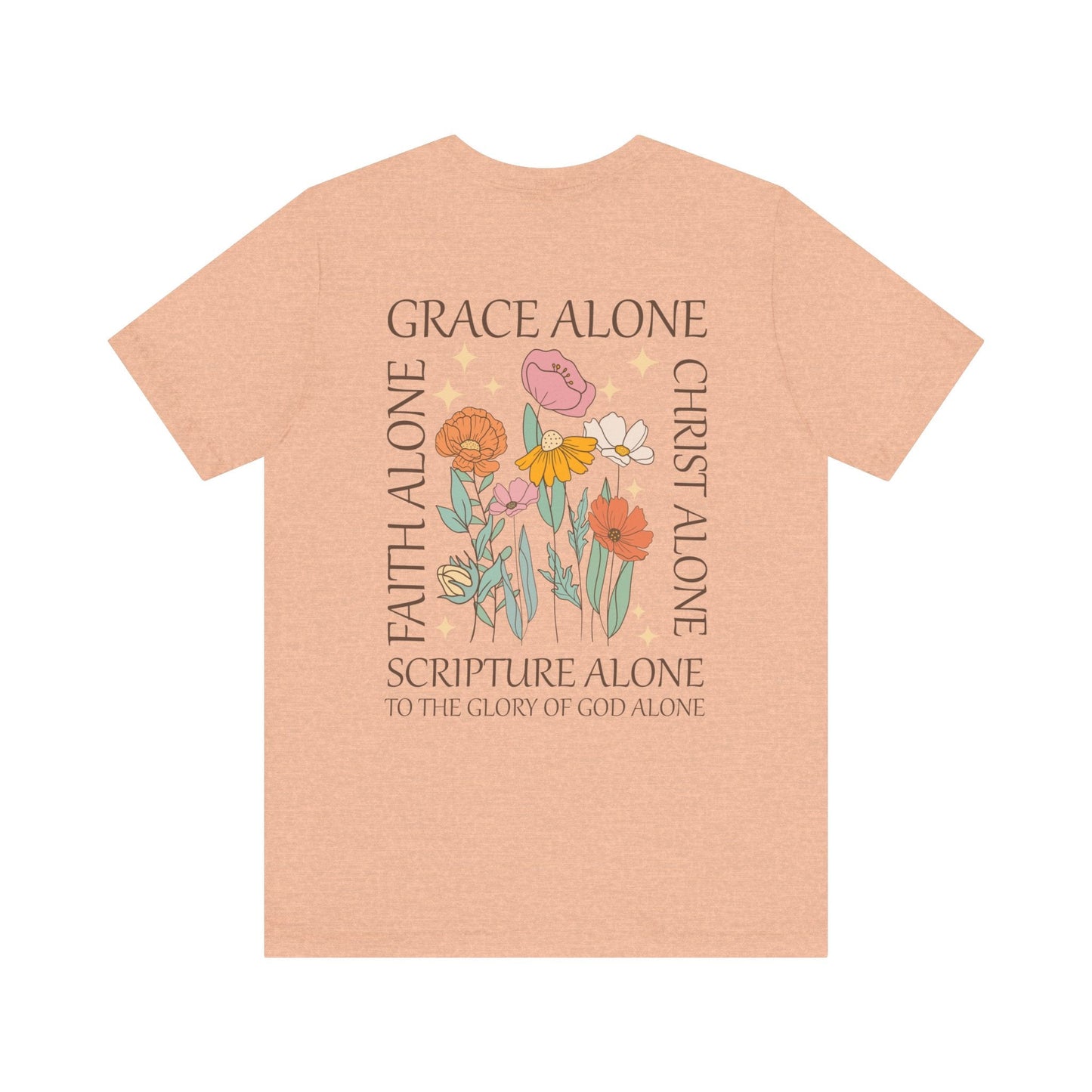 Grace Alone Tote T-shirt - T-Shirt - Nazareth Treasures
