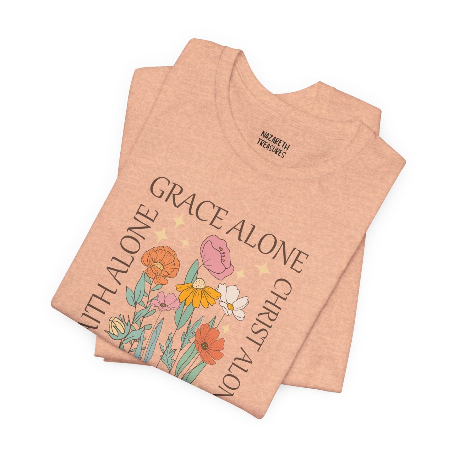 Grace Alone Tote T-shirt - T-Shirt - Nazareth Treasures