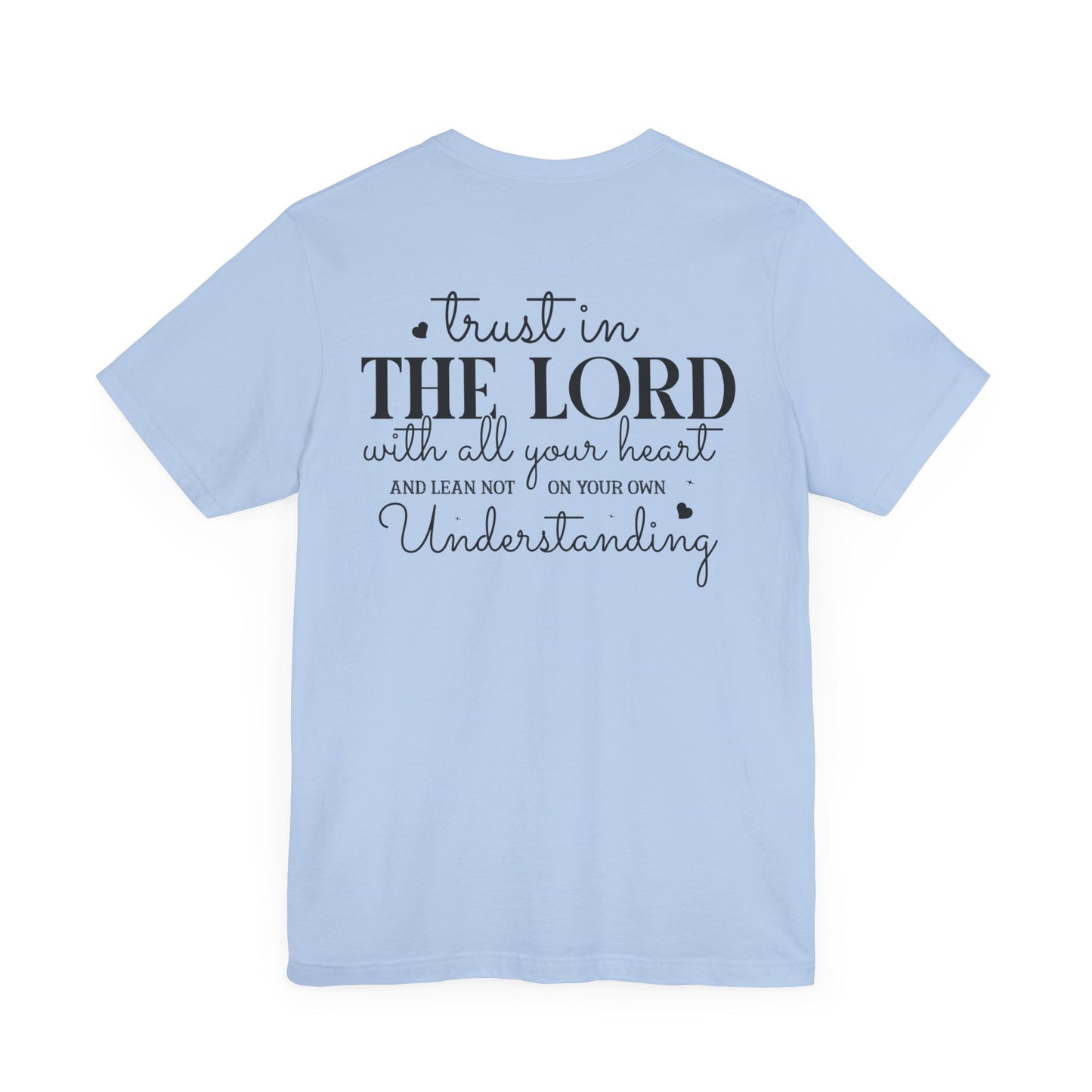 Guided by His Wisdom - Proverbs 3:5 - Unisex T-Shirt - T-Shirt - Nazareth Treasures