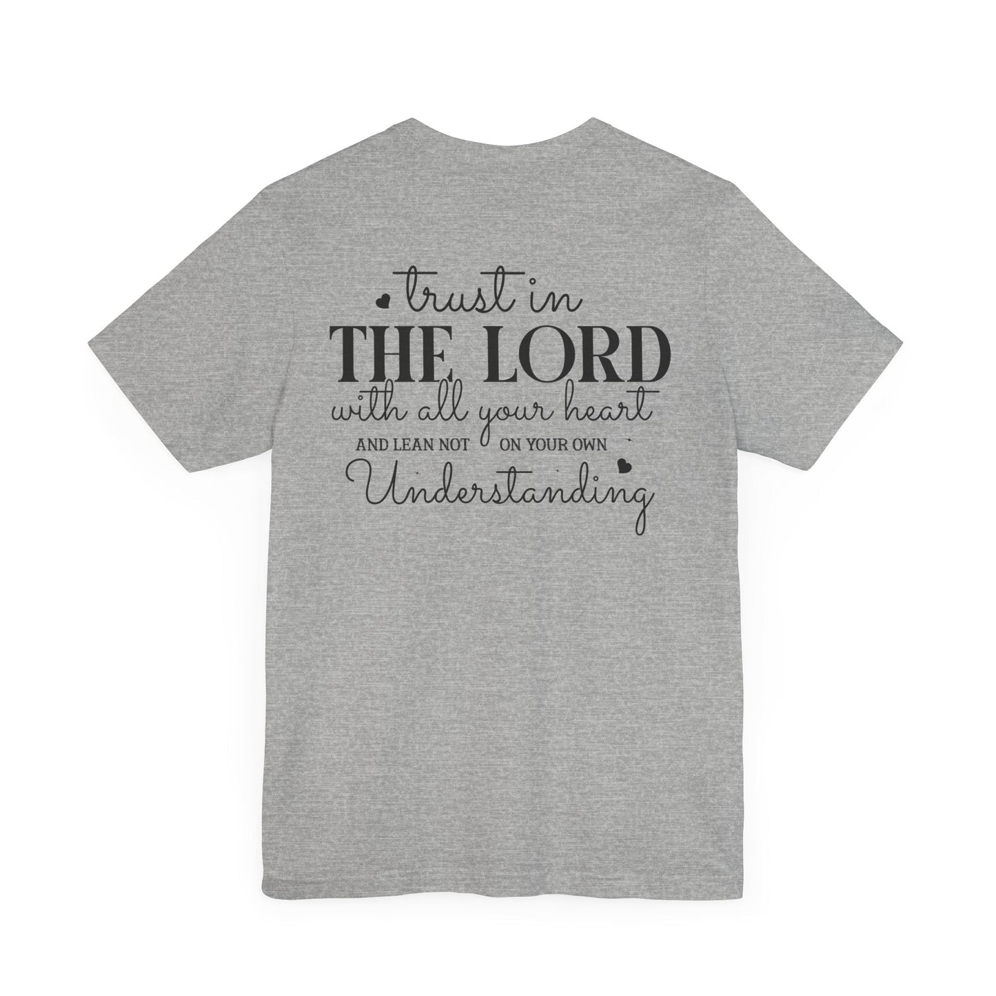 Guided by His Wisdom - Proverbs 3:5 - Unisex T-Shirt - T-Shirt - Nazareth Treasures