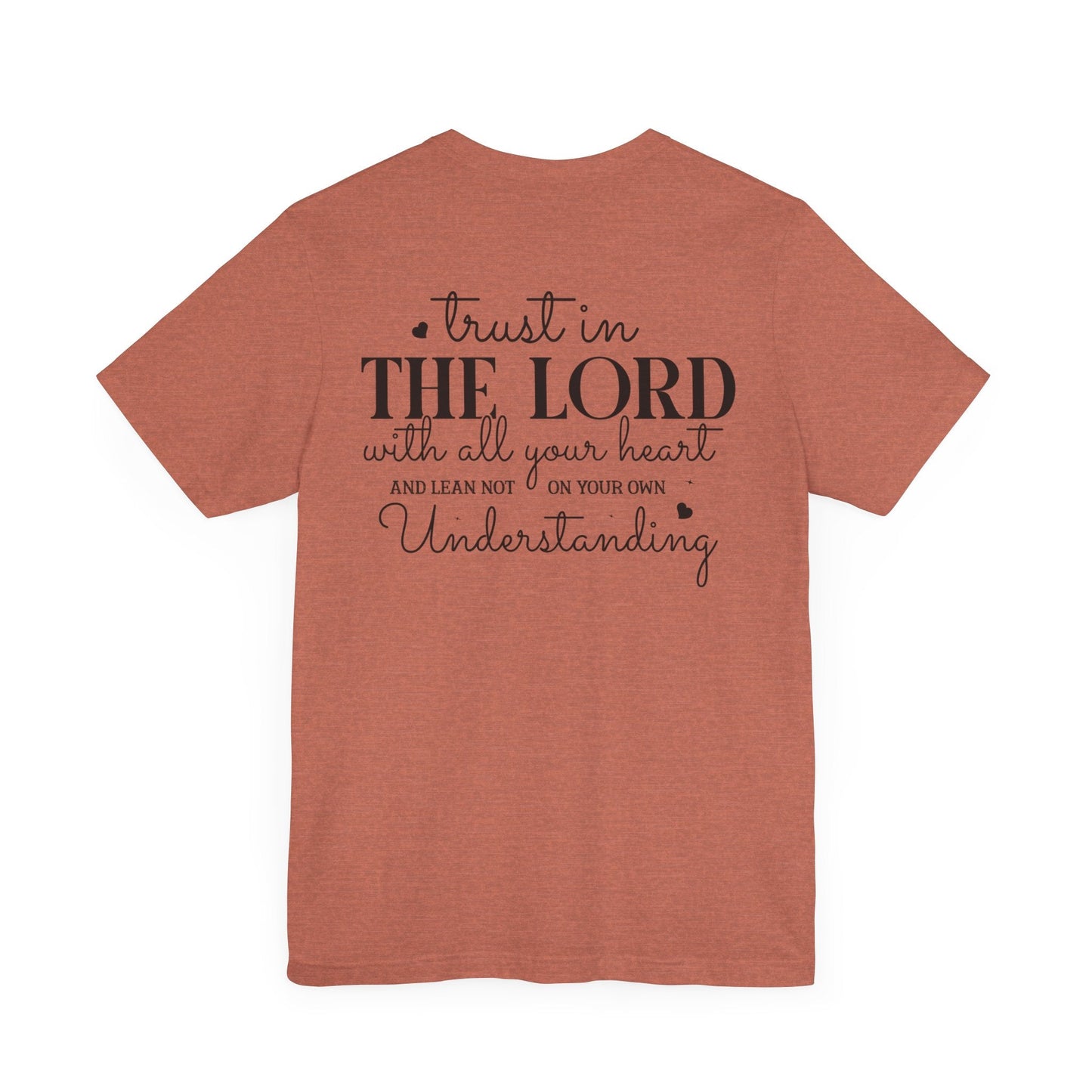 Guided by His Wisdom - Proverbs 3:5 - Unisex T-Shirt - T-Shirt - Nazareth Treasures