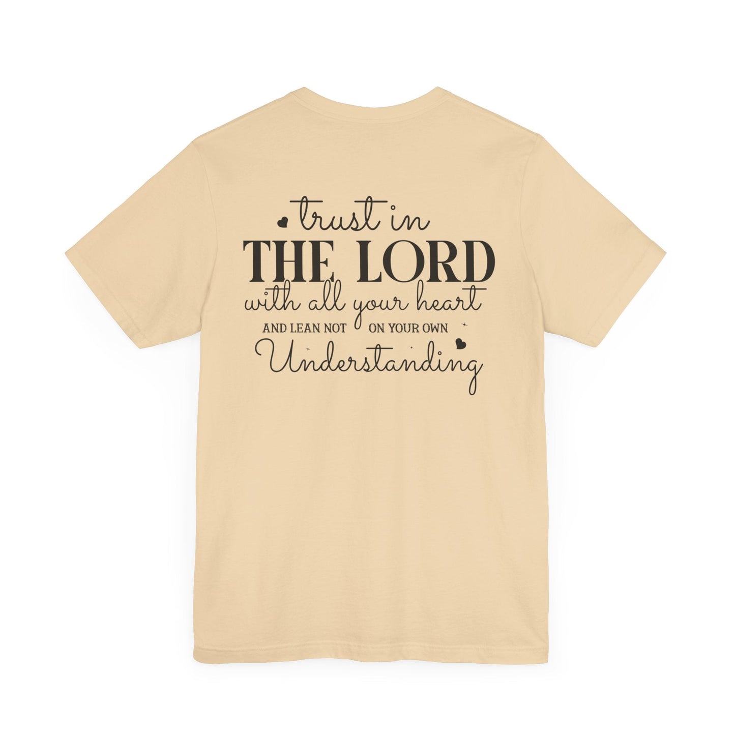 Guided by His Wisdom - Proverbs 3:5 - Unisex T-Shirt - T-Shirt - Nazareth Treasures