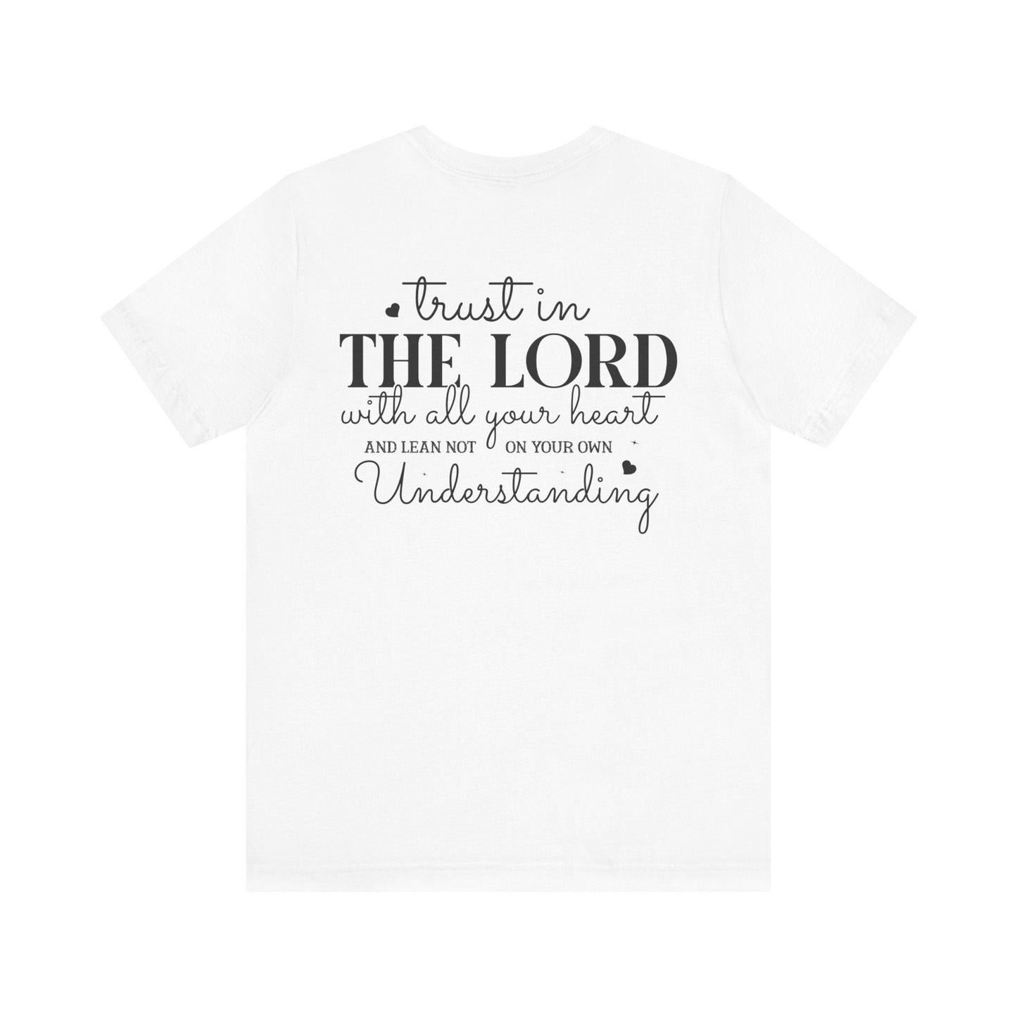 Guided by His Wisdom - Proverbs 3:5 - Unisex T-Shirt - T-Shirt - Nazareth Treasures