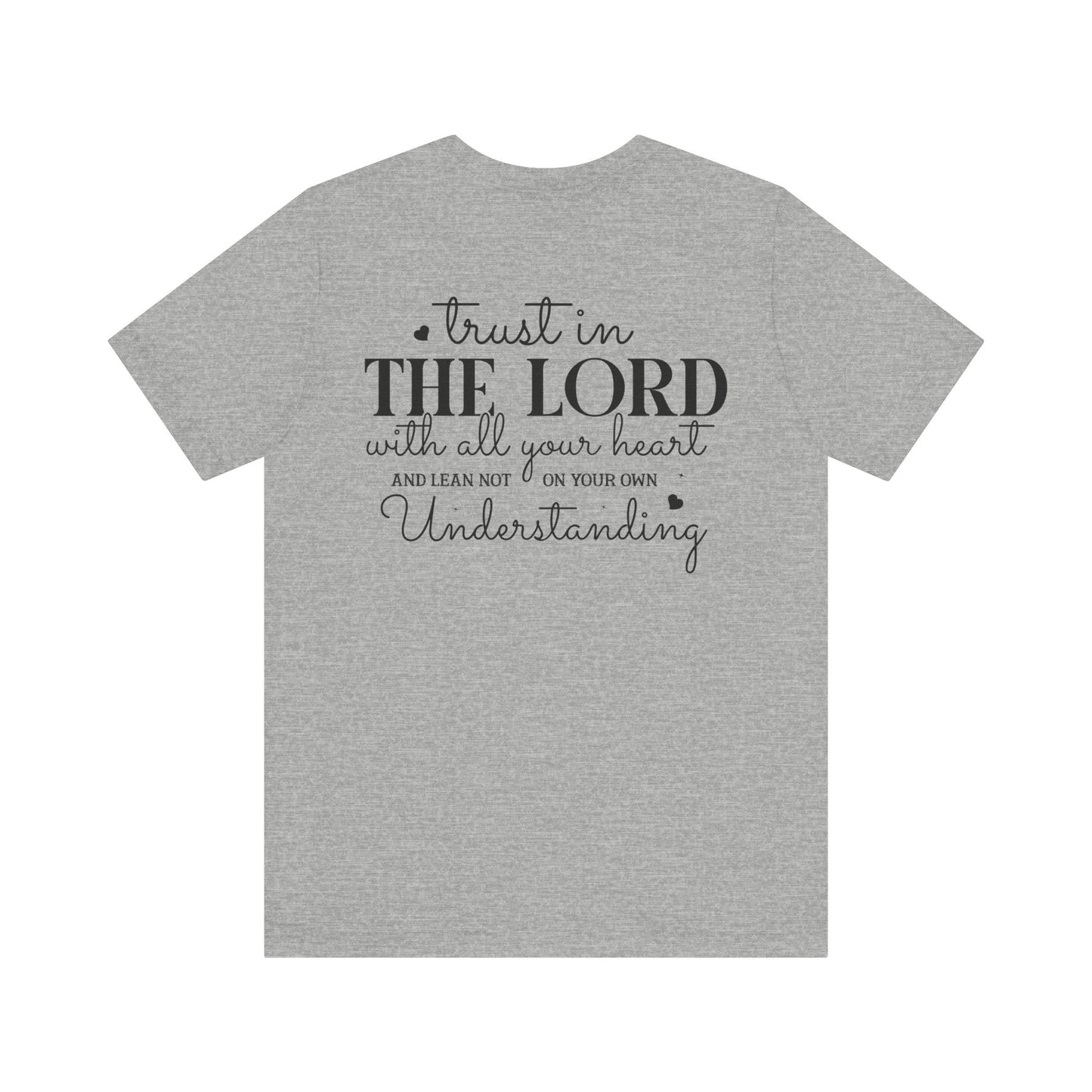 Guided by His Wisdom - Proverbs 3:5 - Unisex T-Shirt - T-Shirt - Nazareth Treasures