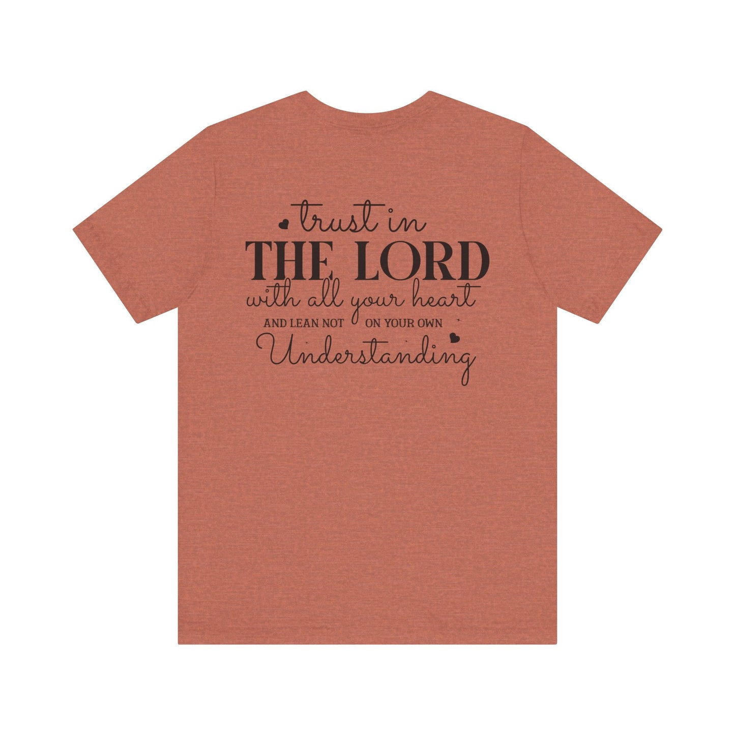 Guided by His Wisdom - Proverbs 3:5 - Unisex T-Shirt - T-Shirt - Nazareth Treasures
