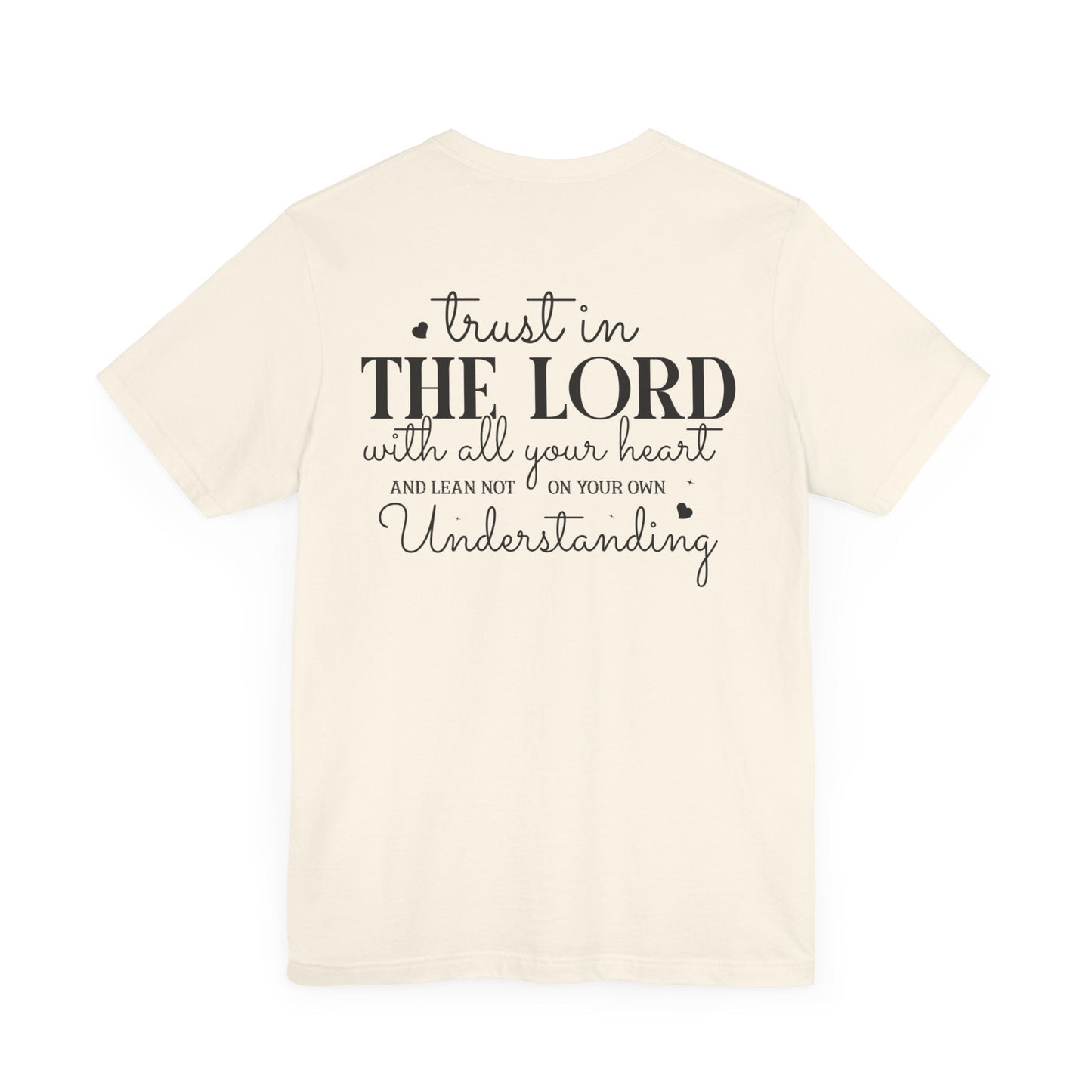 Guided by His Wisdom - Proverbs 3:5 - Unisex T-Shirt - T-Shirt - Nazareth Treasures