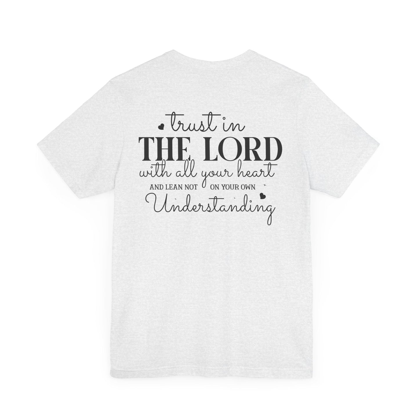 Guided by His Wisdom - Proverbs 3:5 - Unisex T-Shirt - T-Shirt - Nazareth Treasures