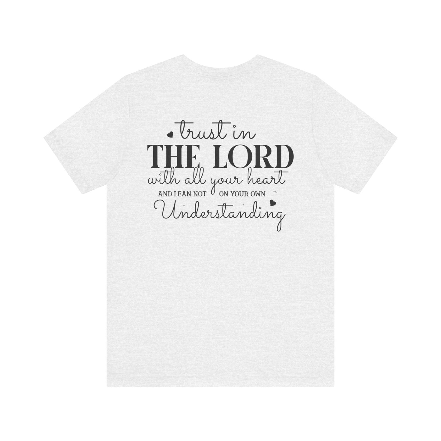 Guided by His Wisdom - Proverbs 3:5 - Unisex T-Shirt - T-Shirt - Nazareth Treasures