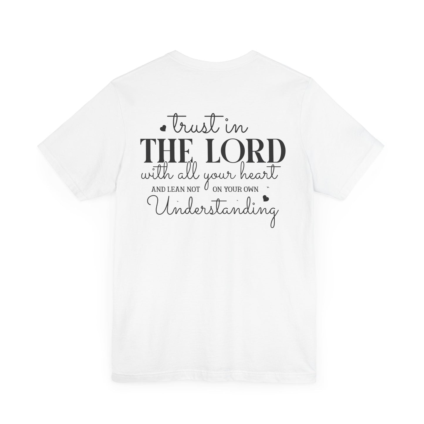 Guided by His Wisdom - Proverbs 3:5 - Unisex T-Shirt - T-Shirt - Nazareth Treasures