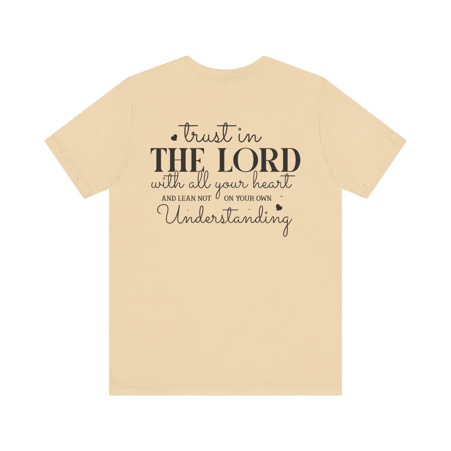 Guided by His Wisdom - Proverbs 3:5 - Unisex T-Shirt - T-Shirt - Nazareth Treasures