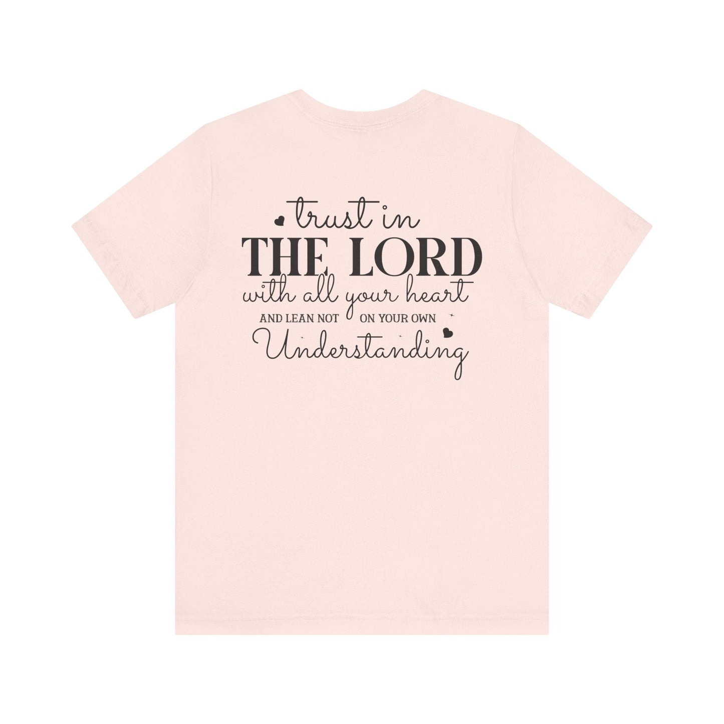 Guided by His Wisdom - Proverbs 3:5 - Unisex T-Shirt - T-Shirt - Nazareth Treasures