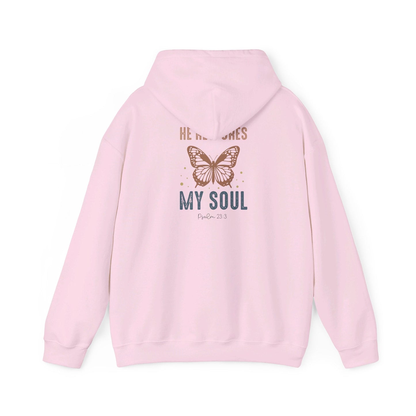 He restores my soul Hoodie - Hoodie - Nazareth Treasures