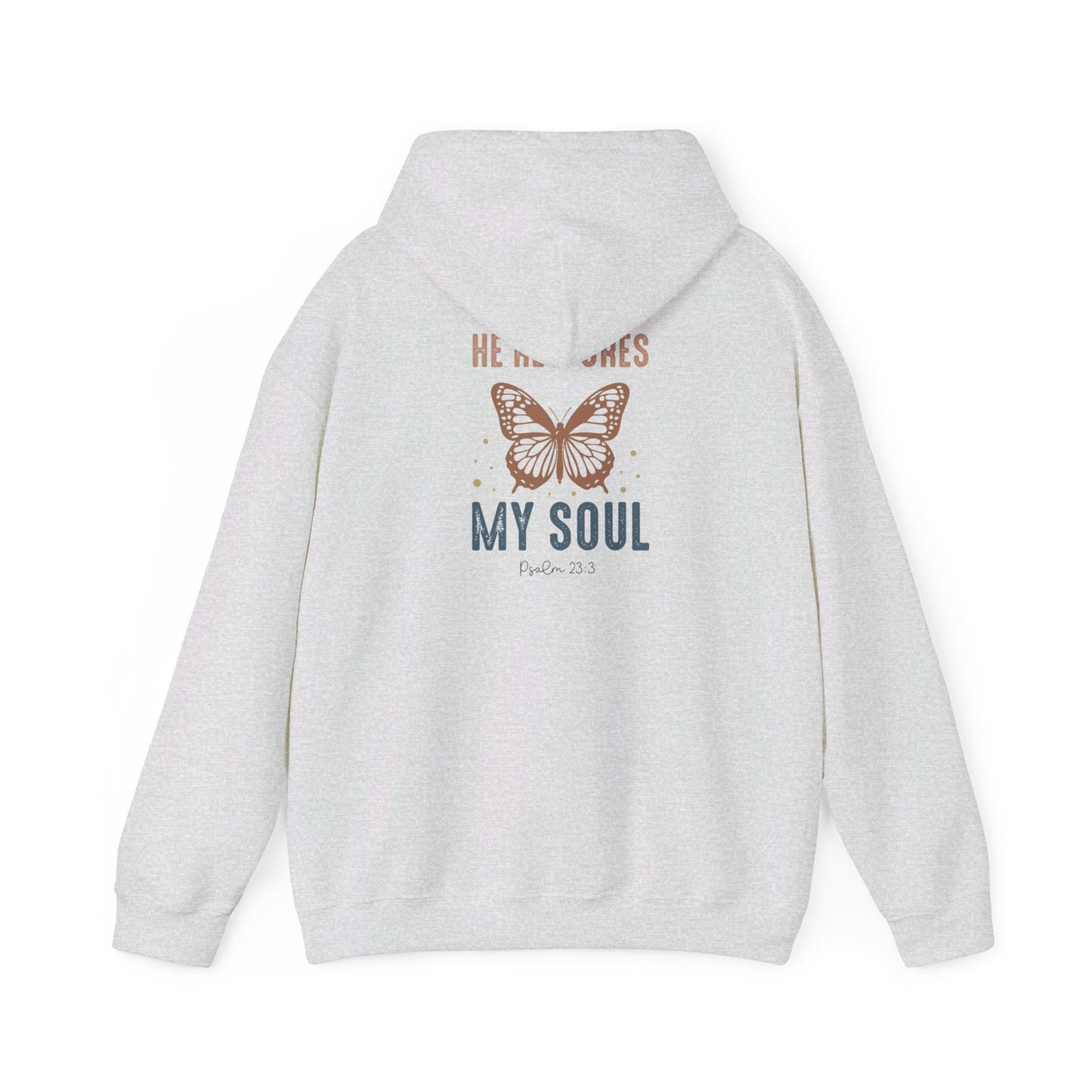 He restores my soul Hoodie - Hoodie - Nazareth Treasures