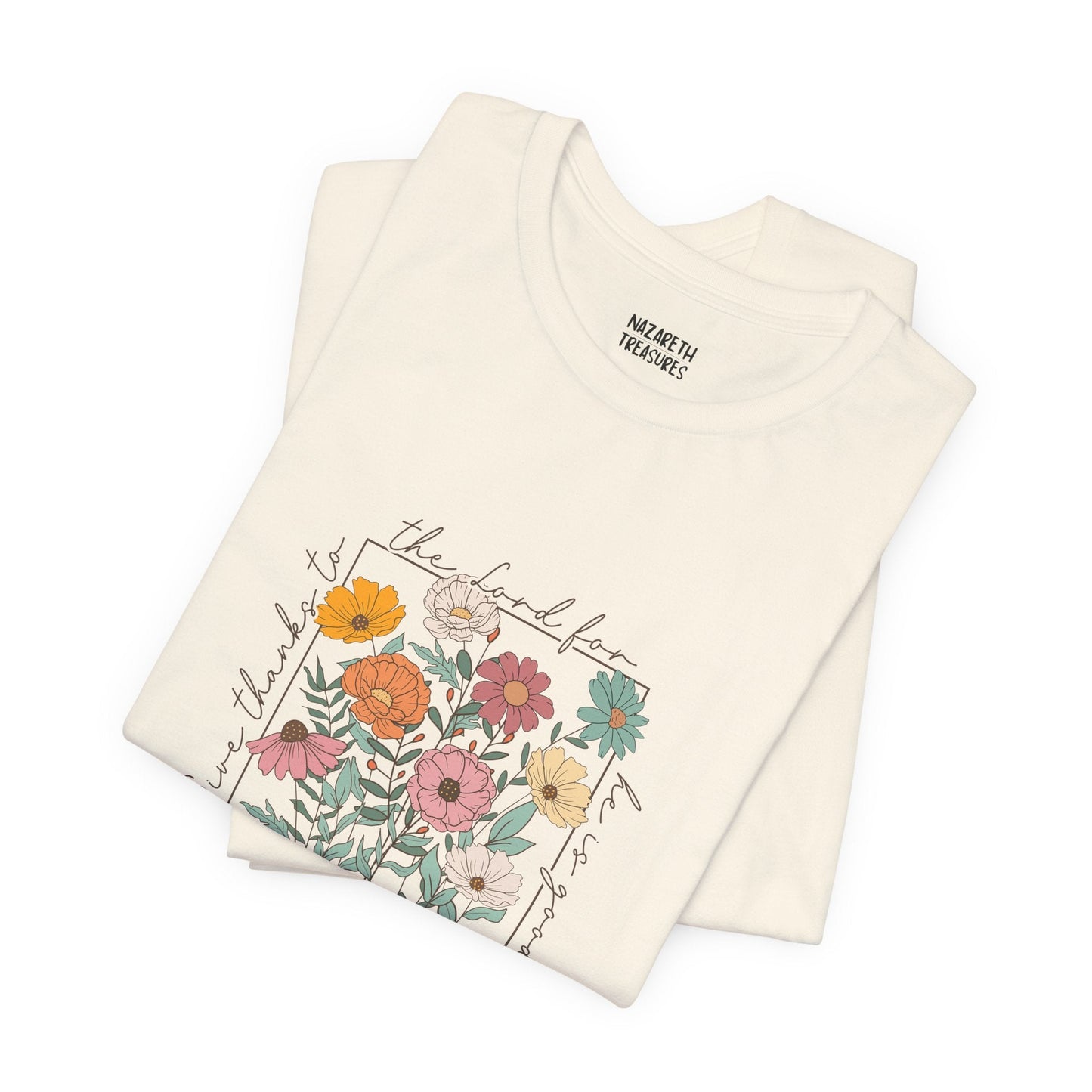 His Love endures Psalm 118:24 T-Shirt - T-Shirt - Nazareth Treasures