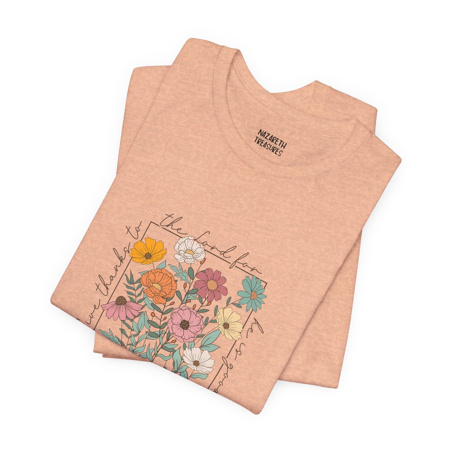 His Love endures Psalm 118:24 T-Shirt - T-Shirt - Nazareth Treasures