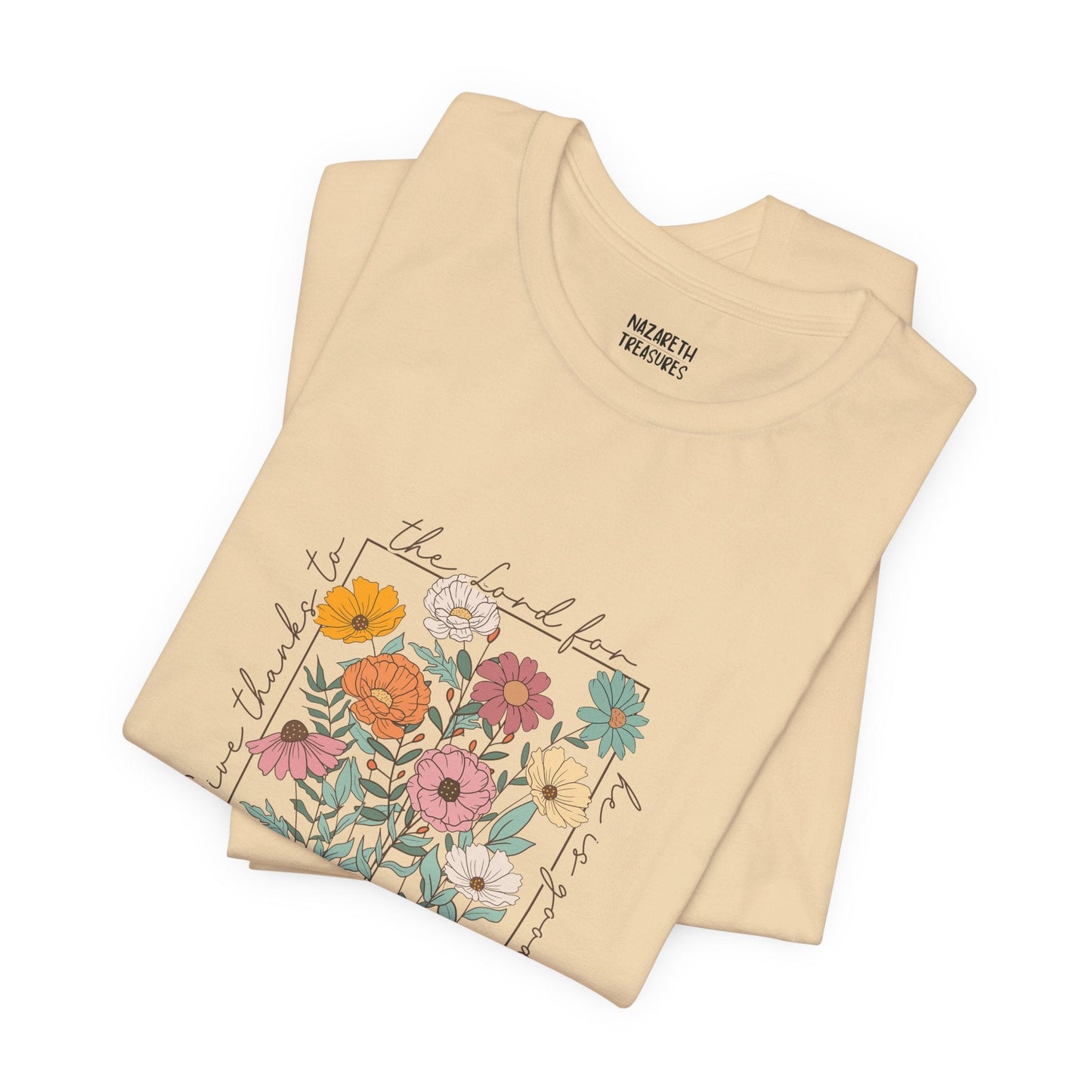 His Love endures Psalm 118:24 T-Shirt - T-Shirt - Nazareth Treasures