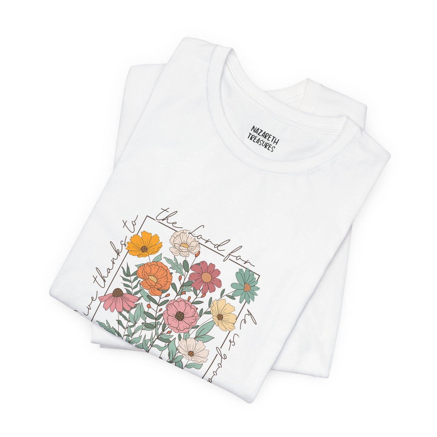 His Love endures Psalm 118:24 T-Shirt - T-Shirt - Nazareth Treasures