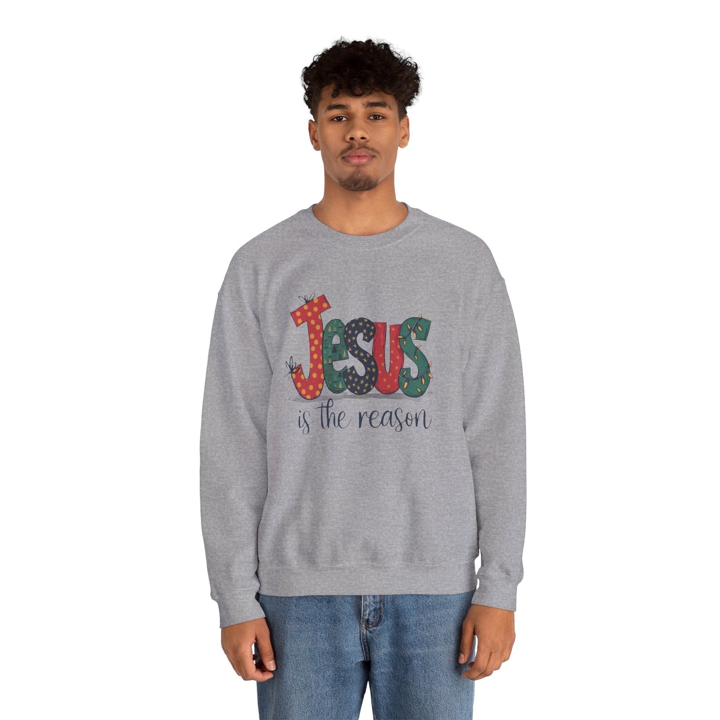 Jesus is the reason Sweatshirt - Sweatshirt - Nazareth Treasures