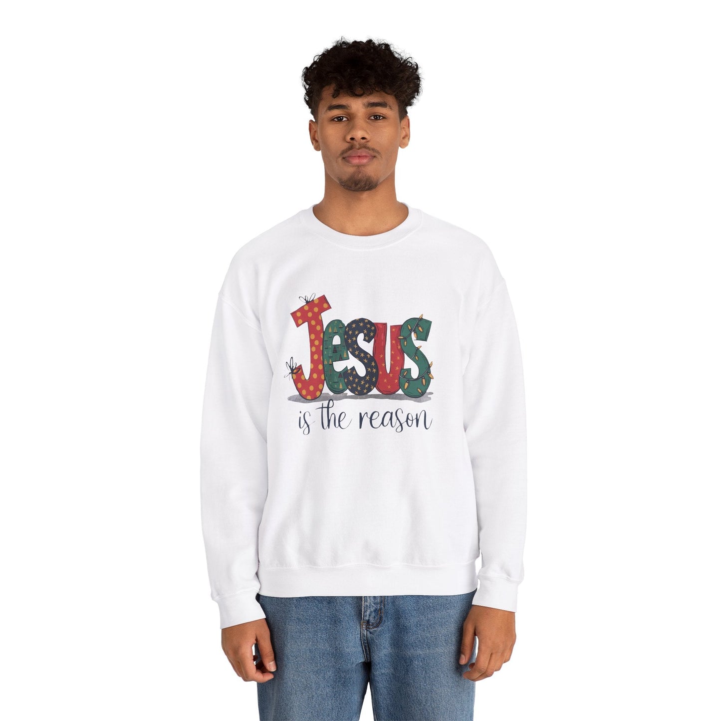 Jesus is the reason Sweatshirt - Sweatshirt - Nazareth Treasures