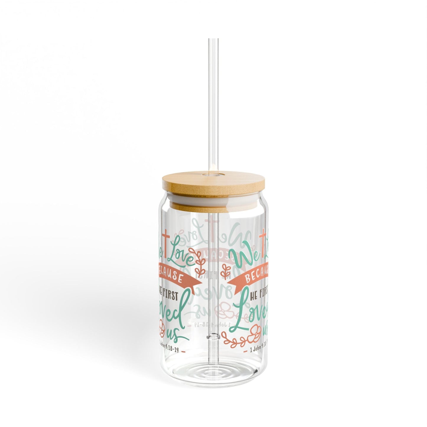 John 4 - 8 - 19 Cup Glass, 16oz - Mug - Nazareth Treasures