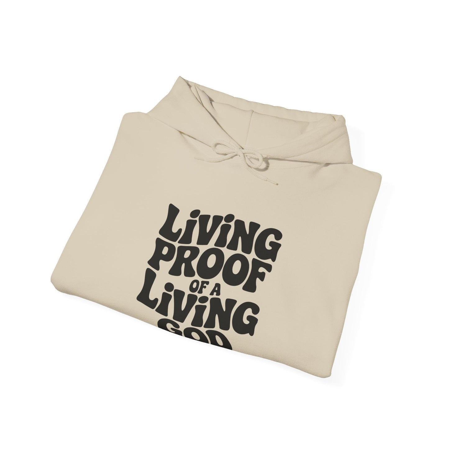 Living Proof Of a Loving God Hoodie - Hoodie - Nazareth Treasures