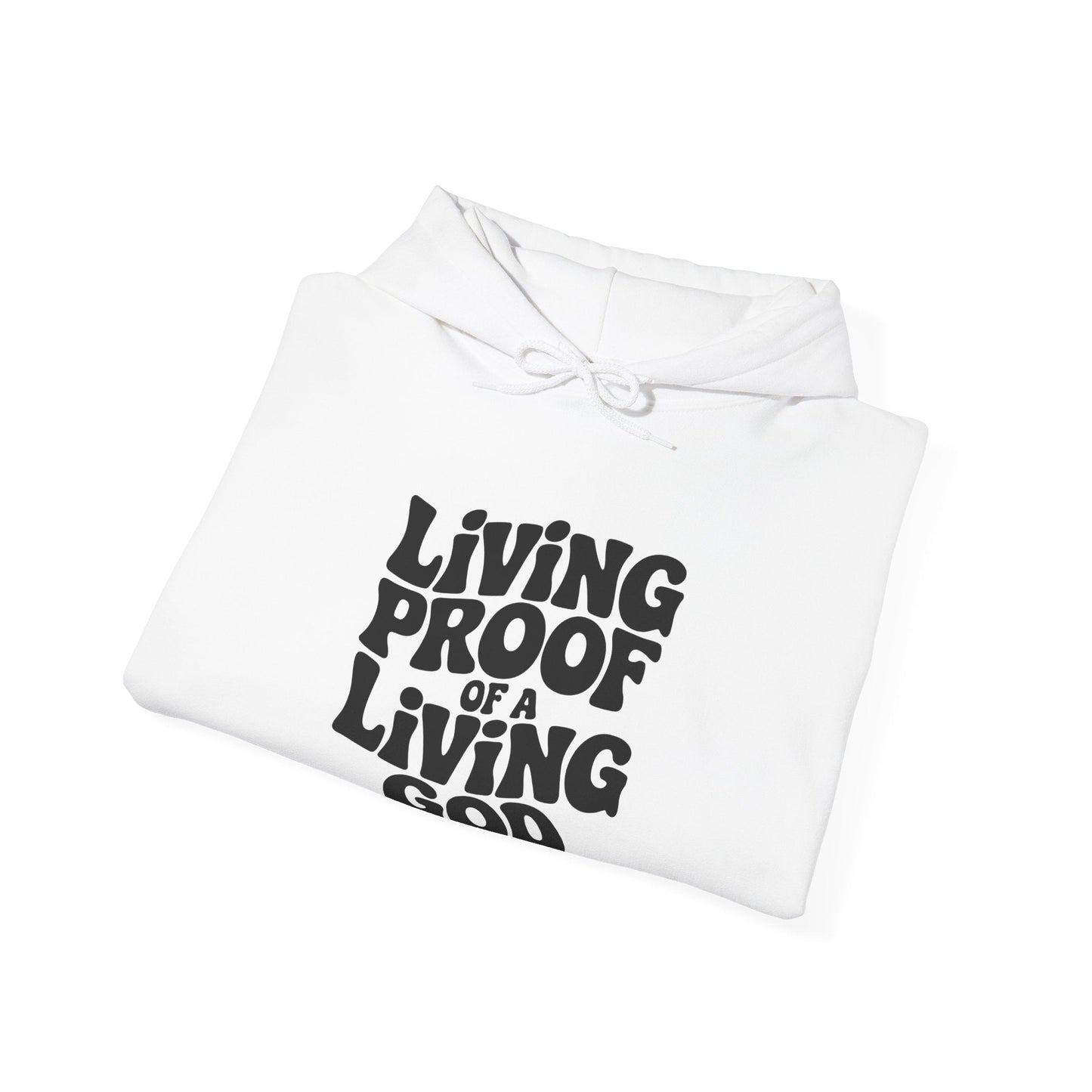Living Proof Of a Loving God Hoodie - Hoodie - Nazareth Treasures