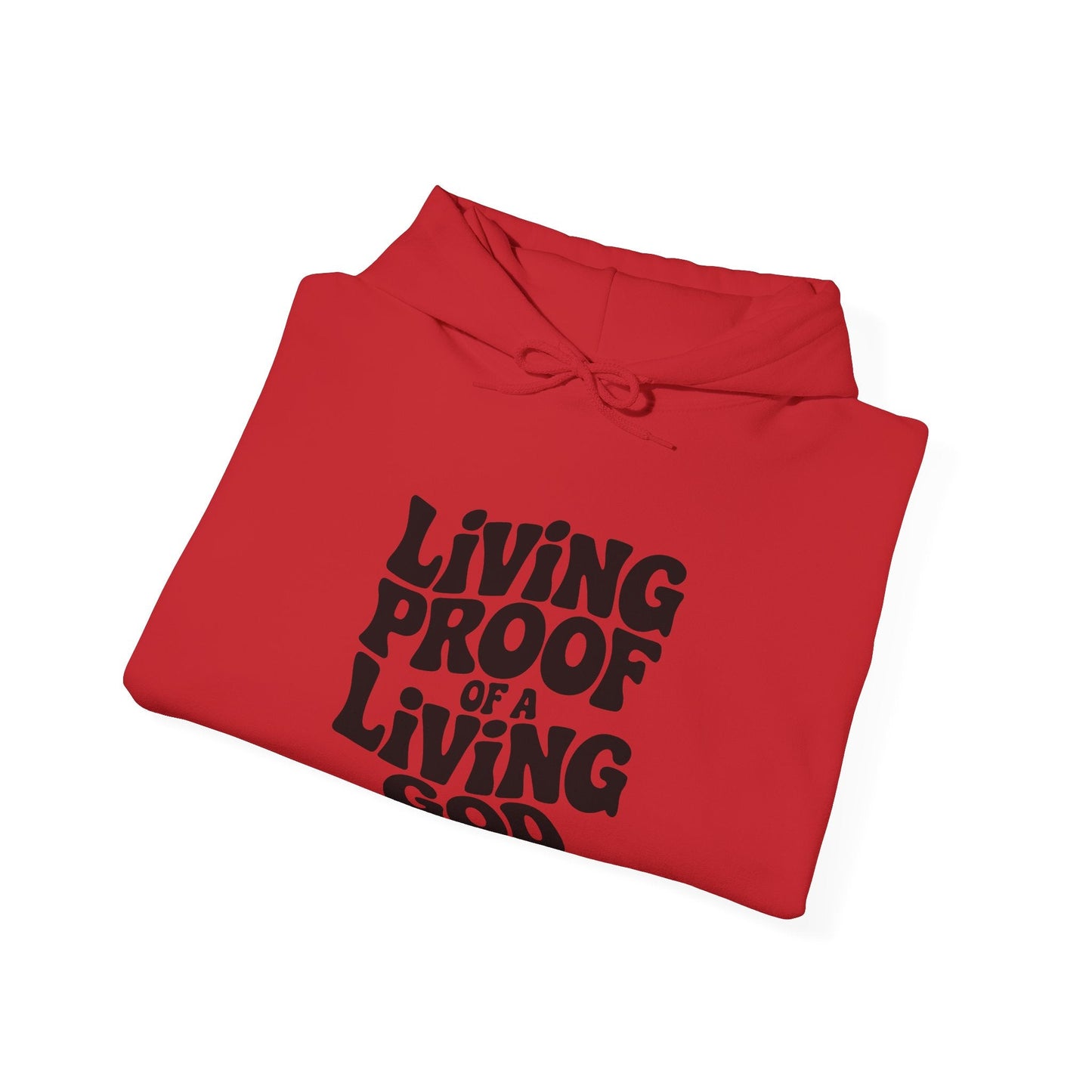 Living Proof Of a Loving God Hoodie - Hoodie - Nazareth Treasures