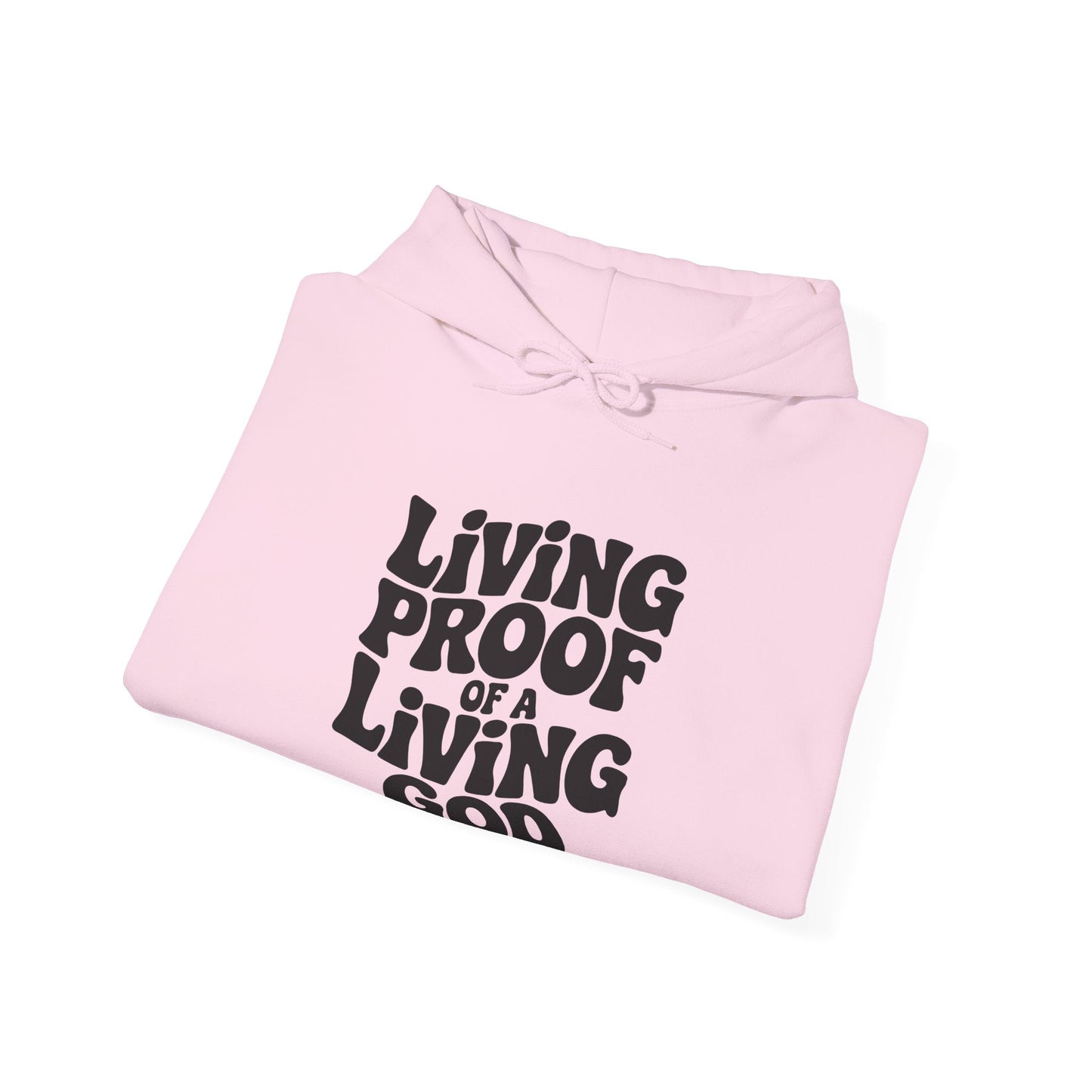 Living Proof Of a Loving God Hoodie - Hoodie - Nazareth Treasures