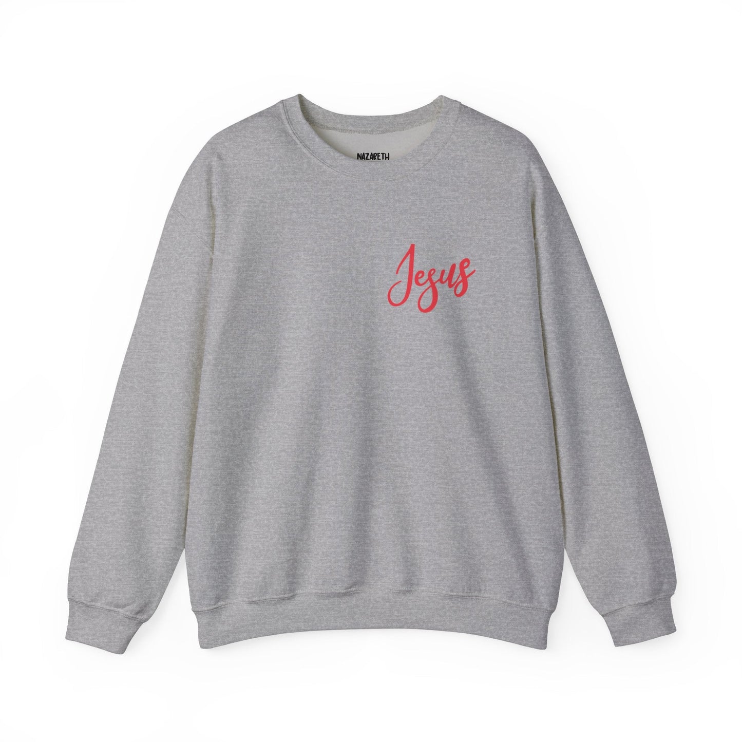Love is patient Sweatshirt - Sweatshirt - Sport Grey - Nazareth Treasures