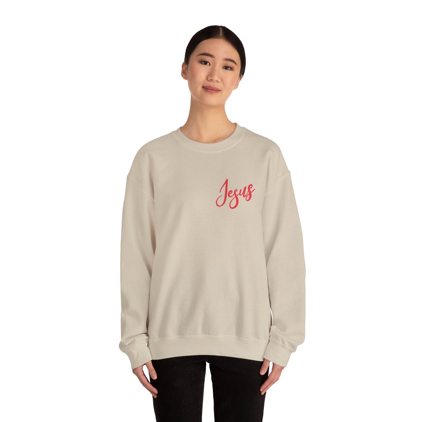 Love is patient Sweatshirt - Sweatshirt - Ash - Nazareth Treasures
