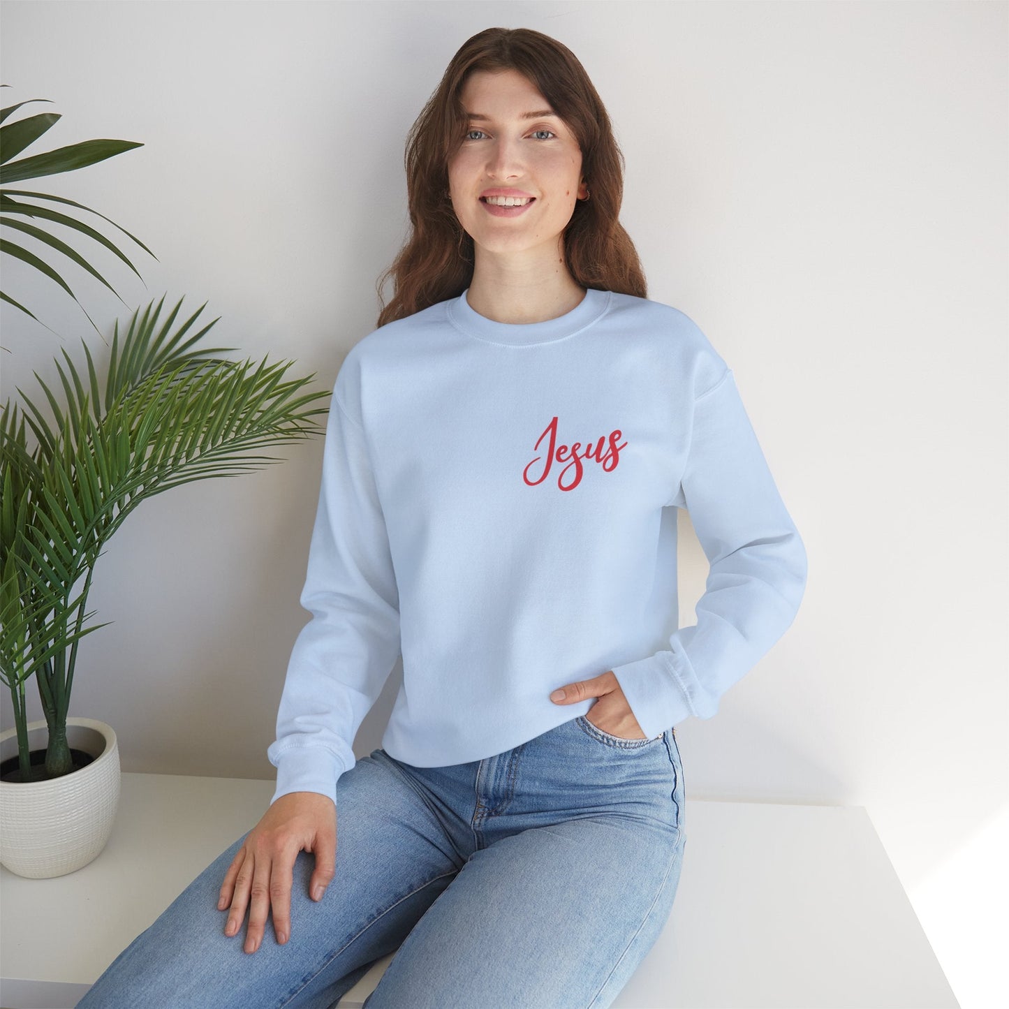 Love is patient Sweatshirt - Sweatshirt - Ash - Nazareth Treasures