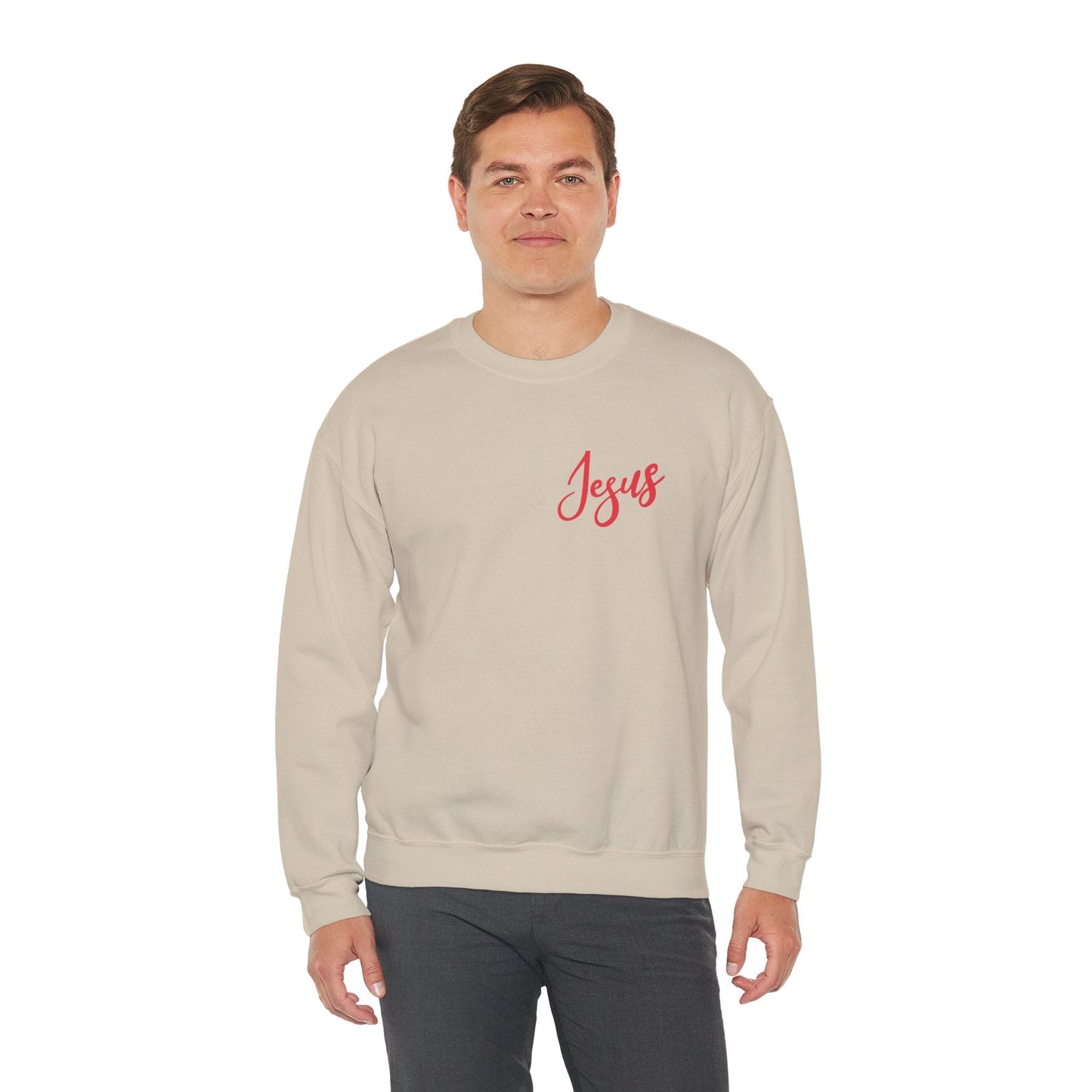 Love is patient Sweatshirt - Sweatshirt - Ash - Nazareth Treasures