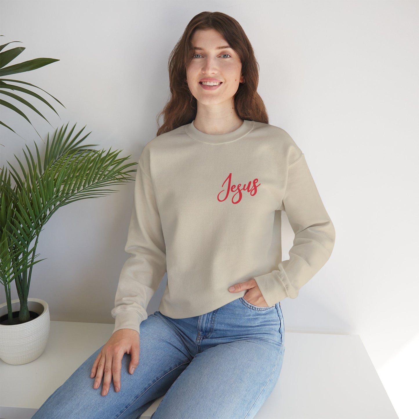 Love is patient Sweatshirt - Sweatshirt - Ash - Nazareth Treasures