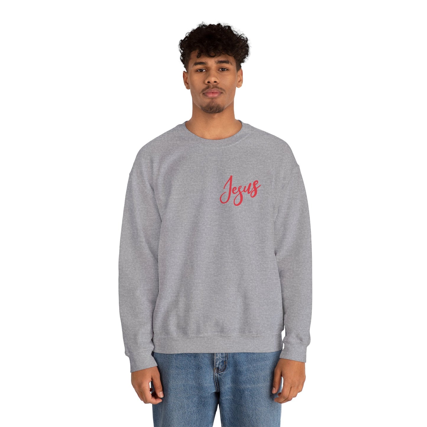 Love is patient Sweatshirt - Sweatshirt - Ash - Nazareth Treasures