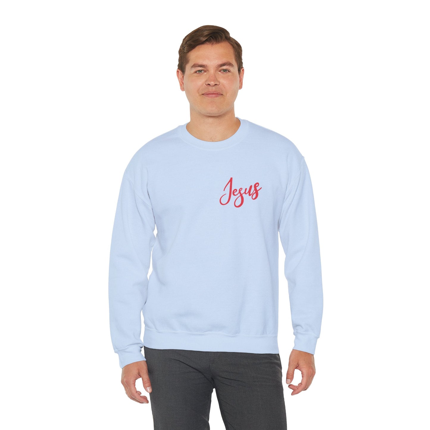 Love is patient Sweatshirt - Sweatshirt - Ash - Nazareth Treasures
