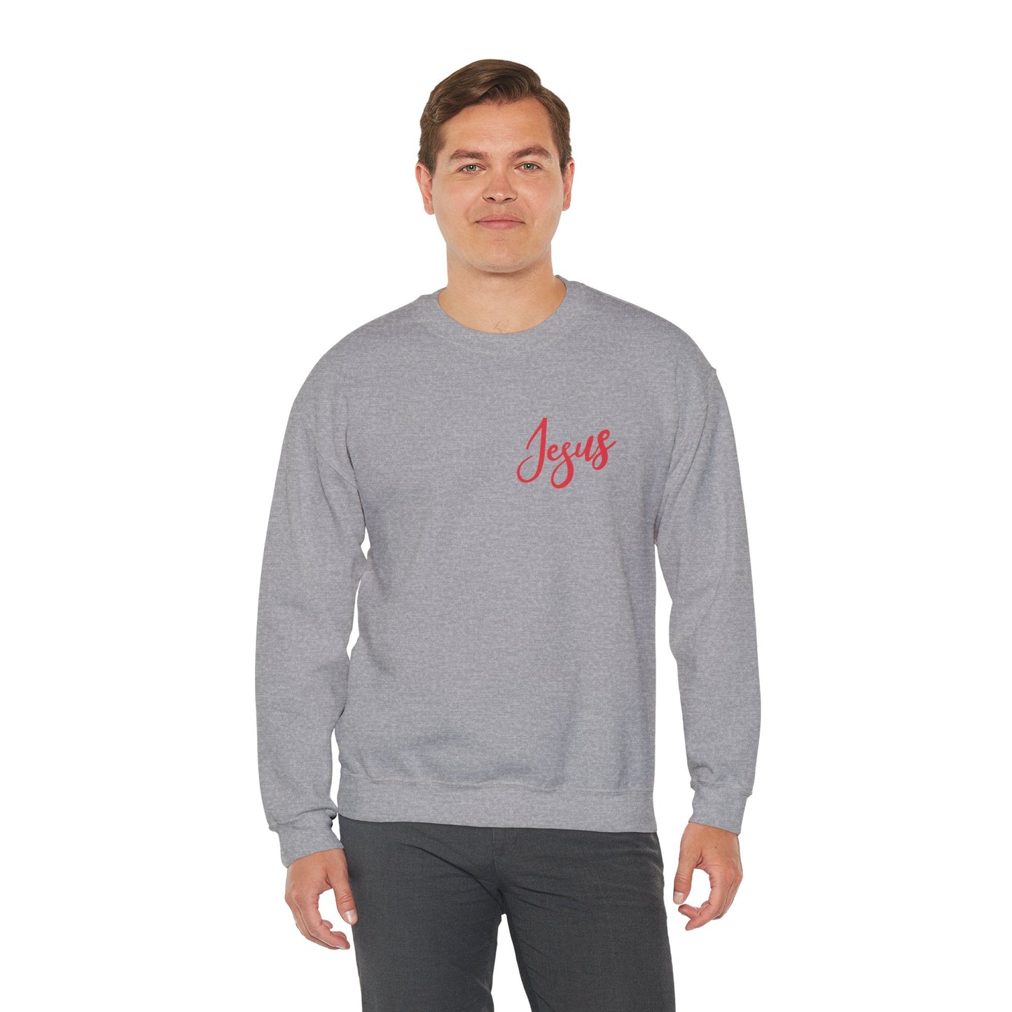 Love is patient Sweatshirt - Sweatshirt - Ash - Nazareth Treasures