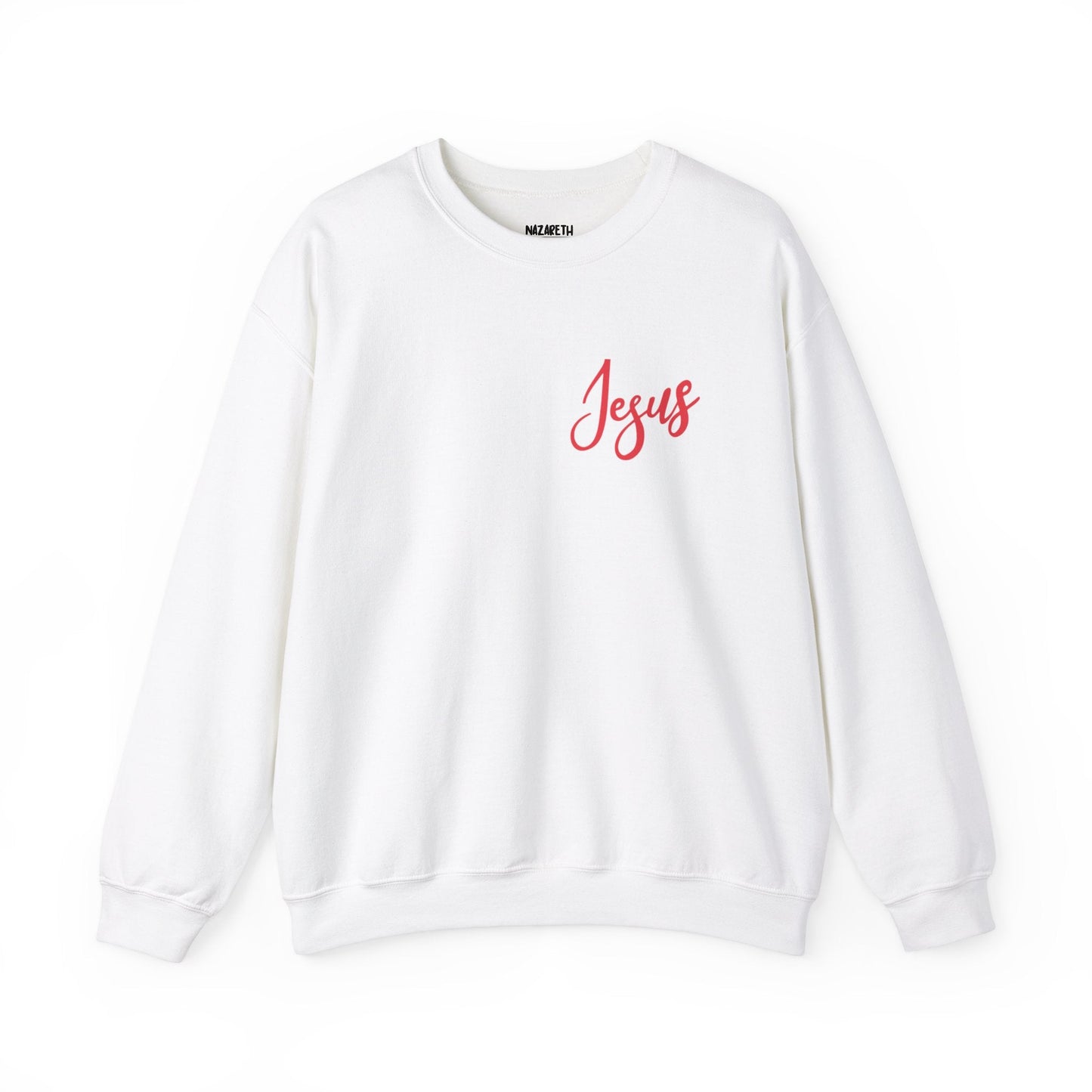 Love is patient Sweatshirt - Sweatshirt - White - Nazareth Treasures