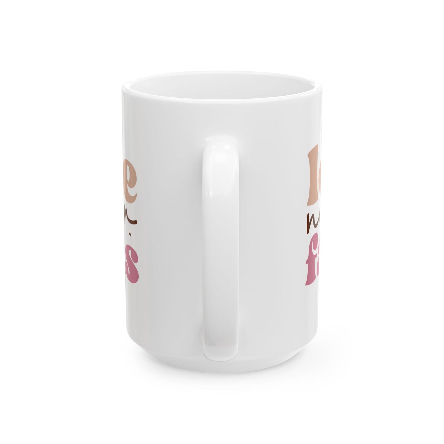 Love Never Fails Mug - Mug - Nazareth Treasures