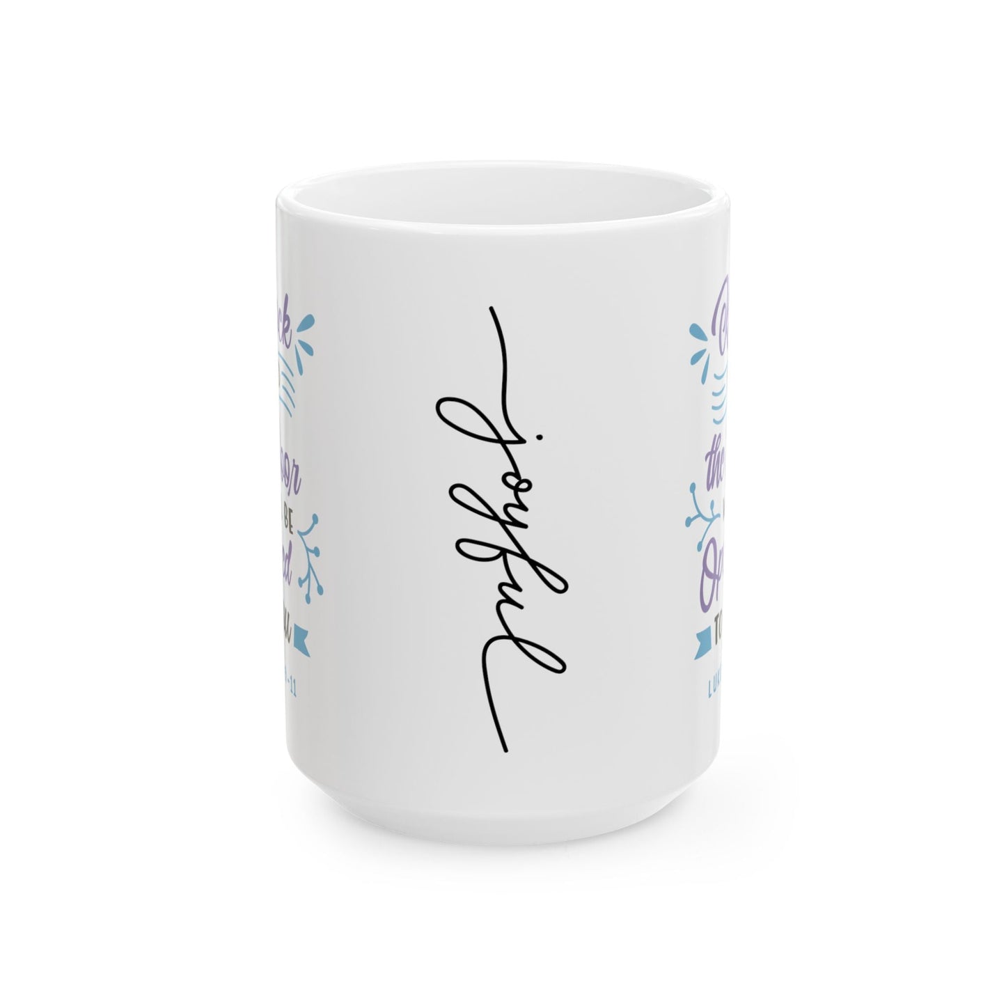 Luke 11 - 9 - 11 - Ceramic Mug - Mug - Nazareth Treasures