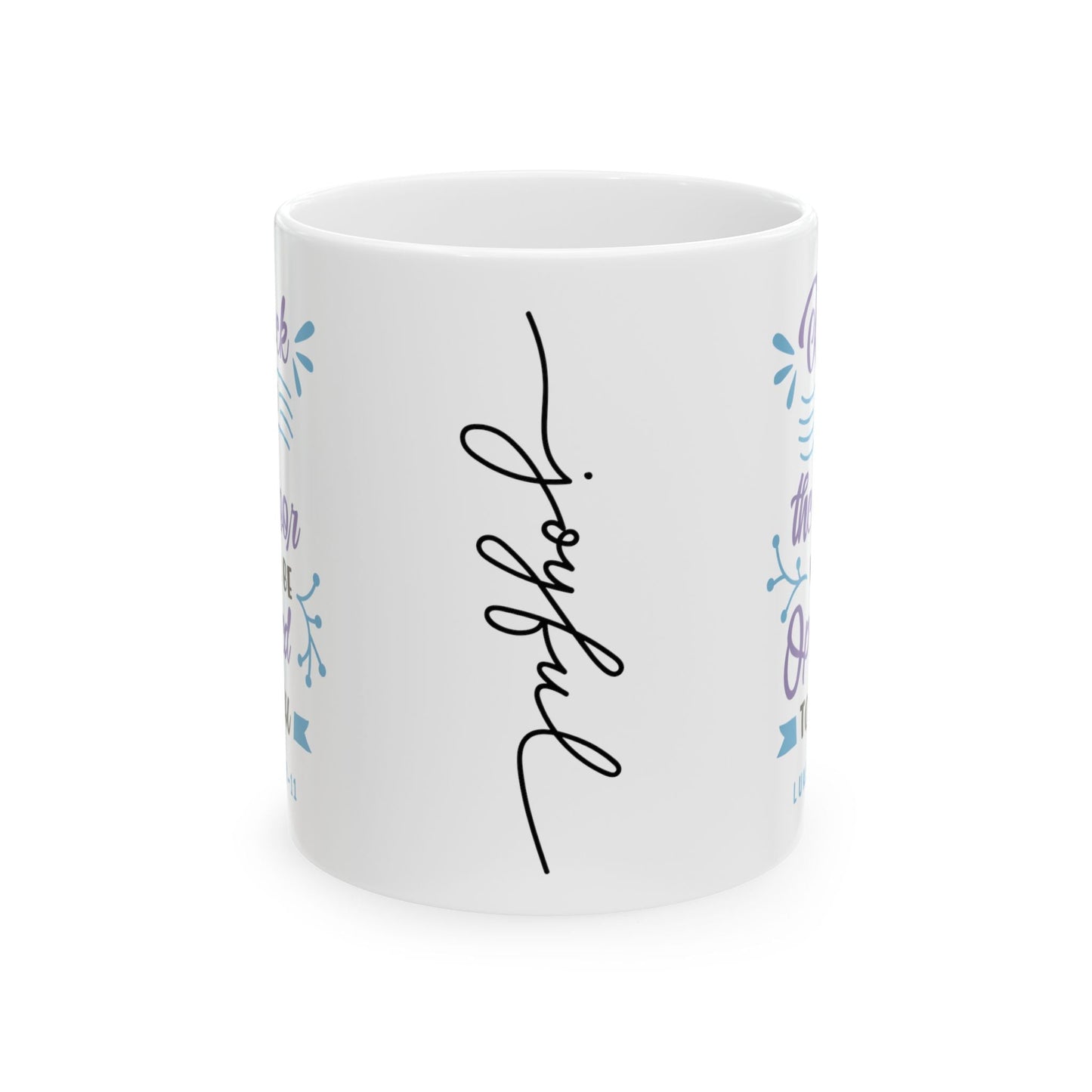 Luke 11 - 9 - 11 - Ceramic Mug - Mug - Nazareth Treasures