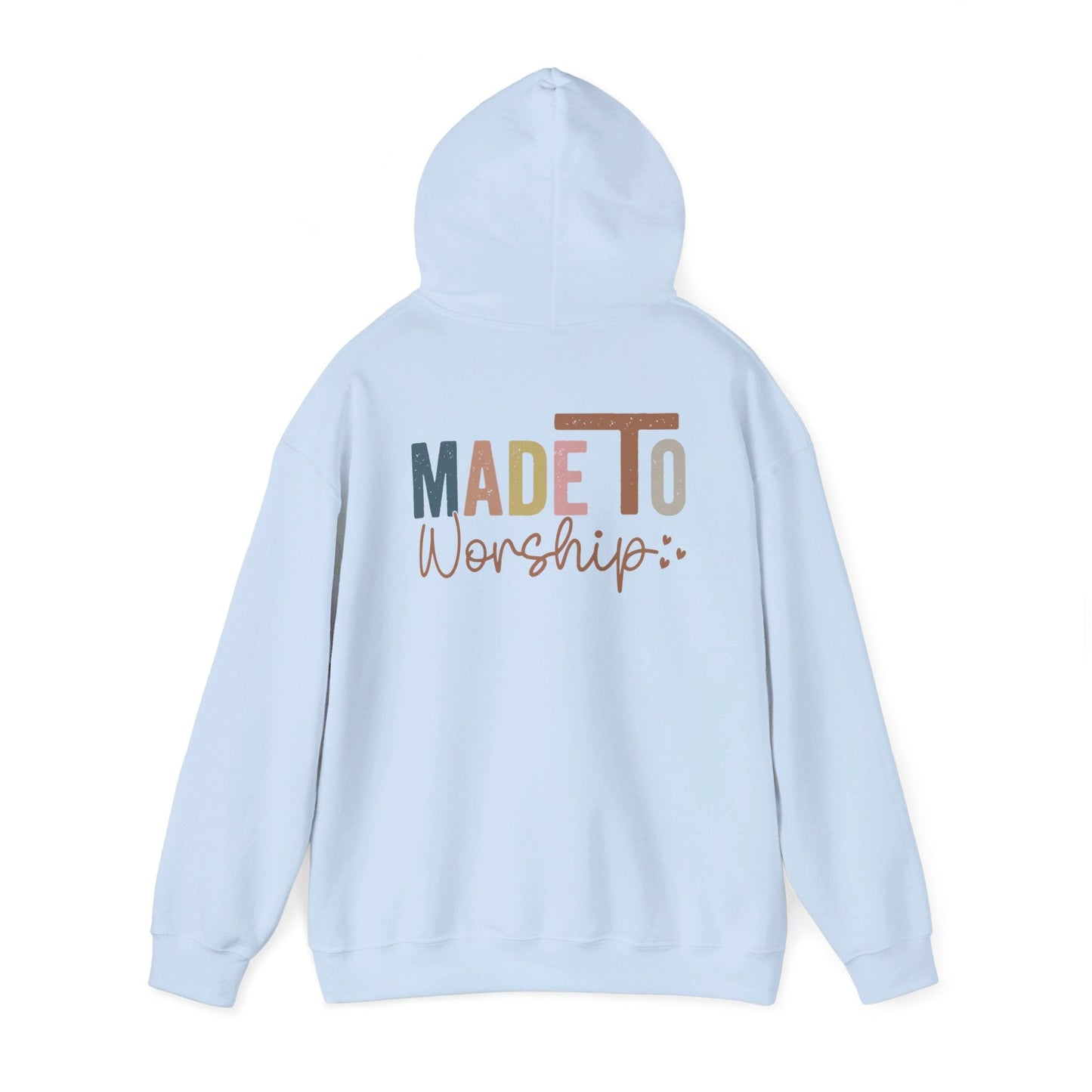 Made To Worship Hoodie - Hoodie - Nazareth Treasures